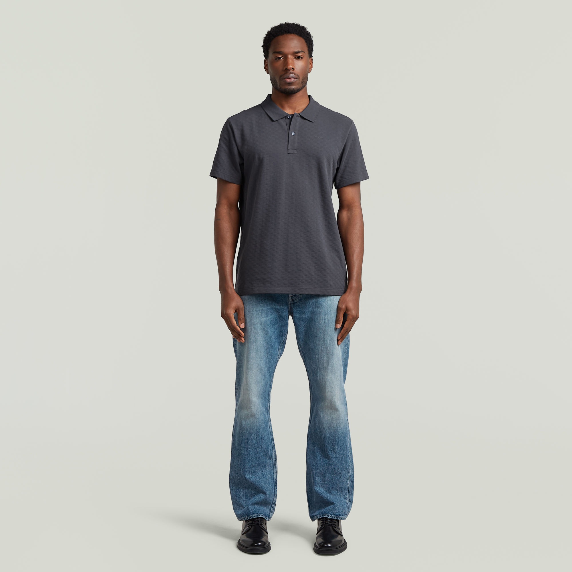 G-STAR Poloshirt »Core Regular Jacquard Polo« aus Baumwolle