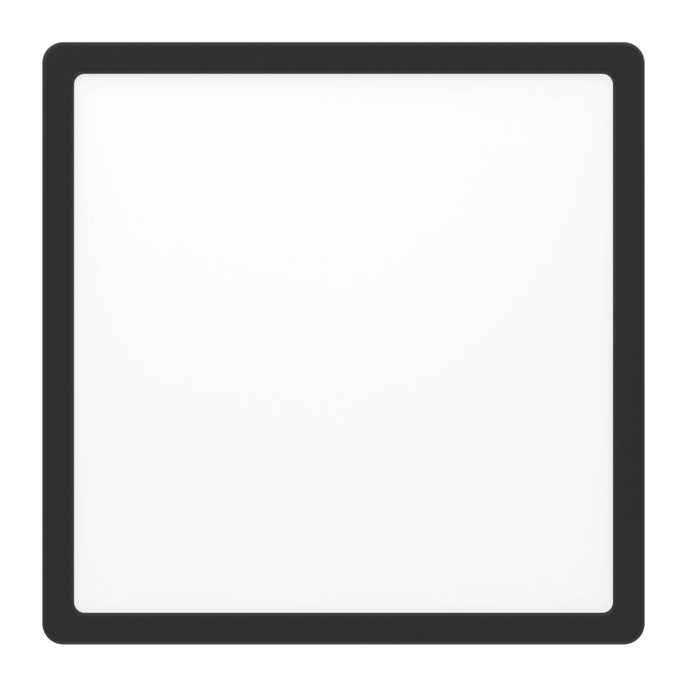 EGLO Aufbauleuchte »Fueva 5 Deckenleuchte, Stahl und Kunststoff, schwarz, weiß, Flurlampe« LED-Modul 1 Stk. Neutralweiß Aufbauleuchte, Leuchtfläche, Deckenlampe, LED Aufbaulampe, Lampe