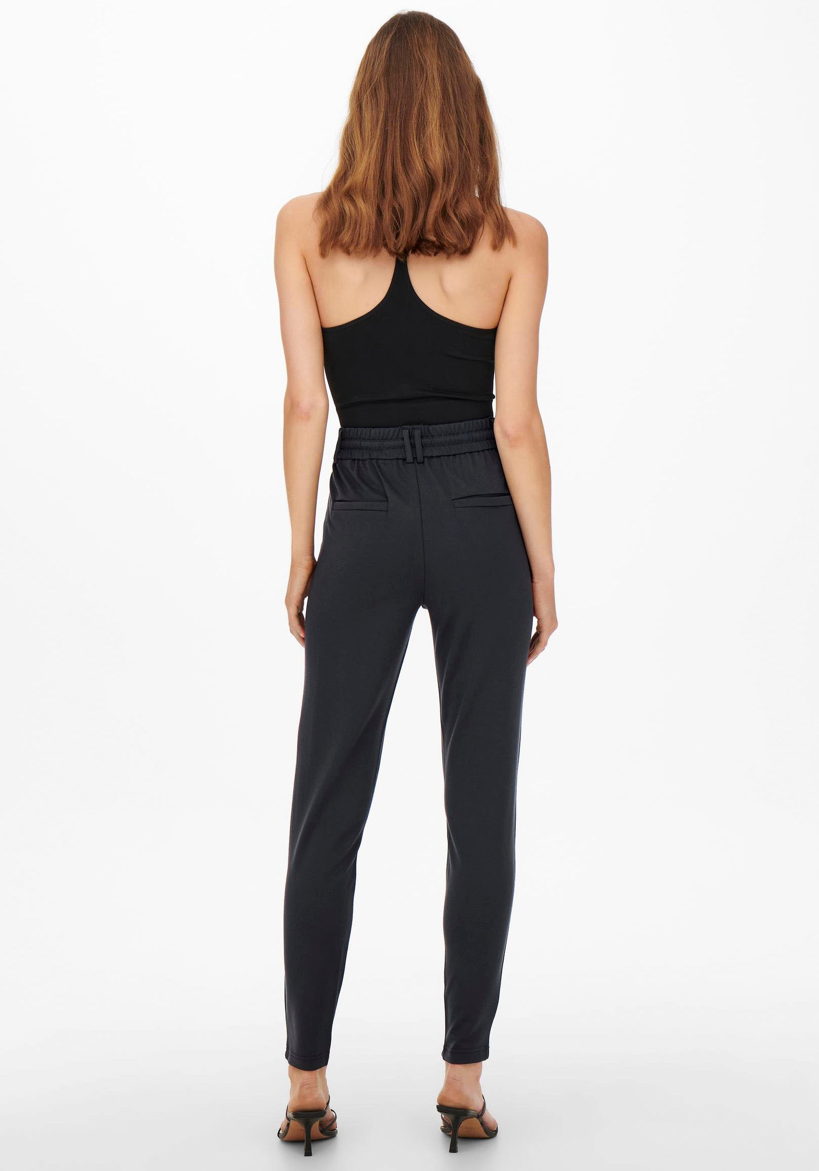 ONLY Jogger Pants »ONLPOPTRASH LIFE EASY COL PANT PNT NOOS«, bequeme Form mit elastischem Bund und Kordelzug