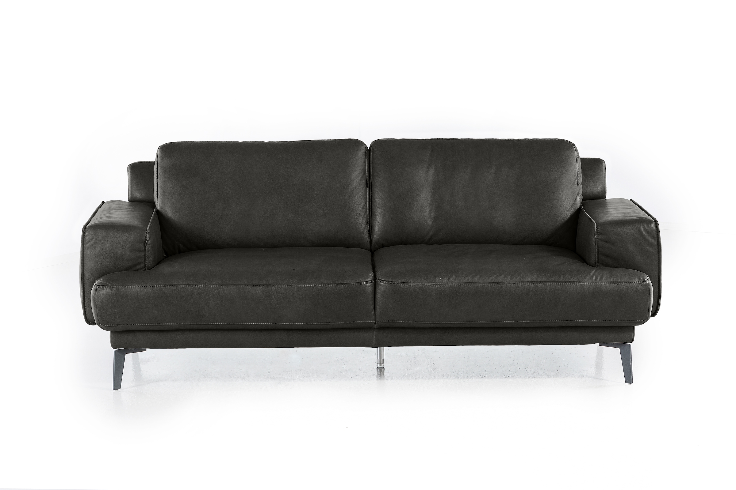 W.SCHILLIG 2-Sitzer, anthracite B/H/T: 213 cm x 94 cm