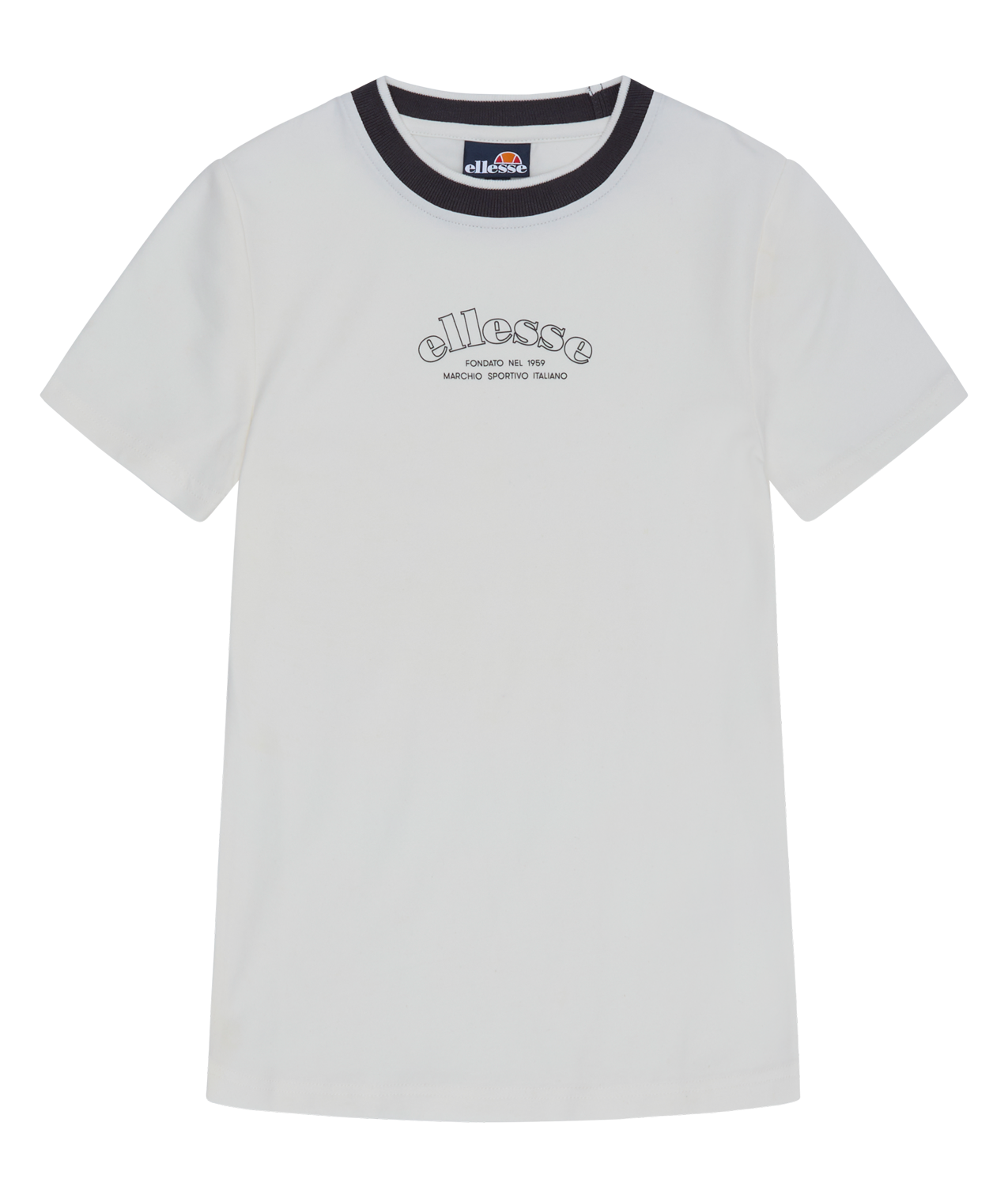 Ellesse T-Shirt »LAUTER TEE« mit Rundhalsausschnitt, Kurzarm, aus Baumwolle und Elasthan