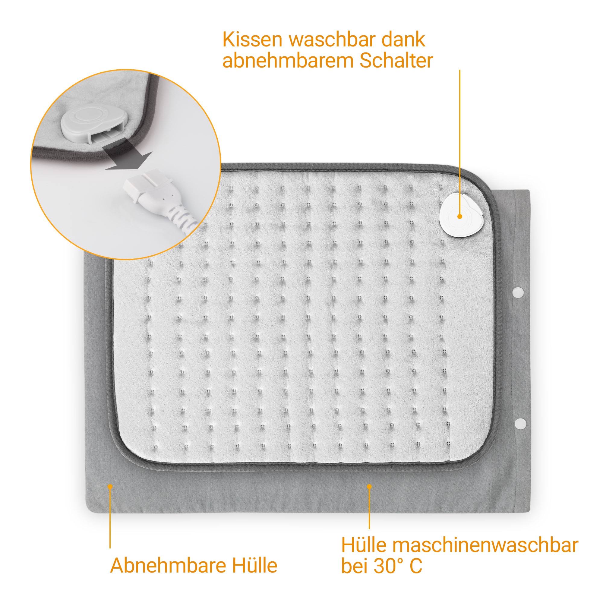 Medisana Heizkissen »HP 605« 4 Stufen, Überhitzungsschutz, automatische Abschaltung, 100 Watt