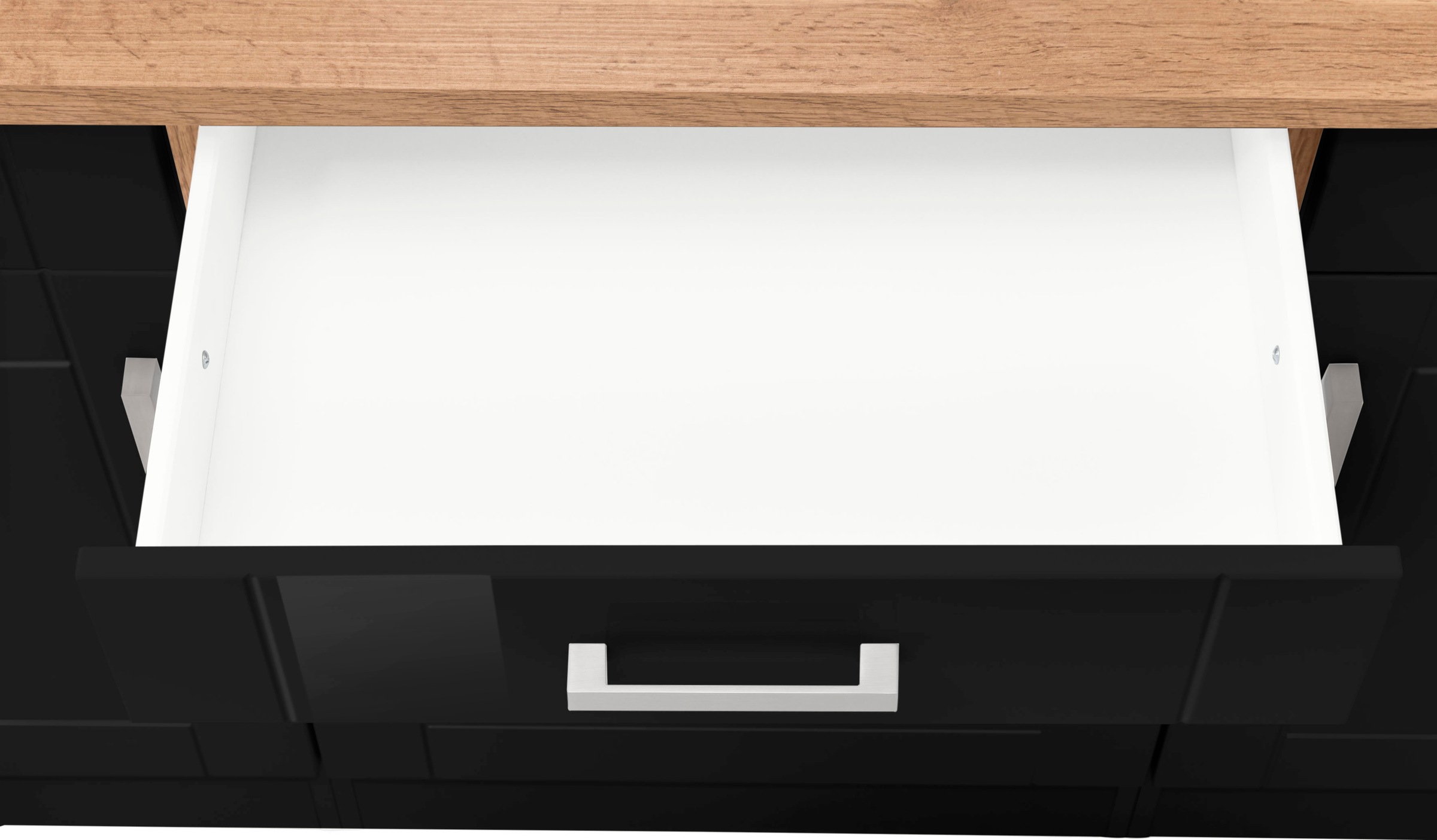 KOCHSTATION Küchenzeile »KS-Tinnum«, mit E-Geräten, Breite 330 cm