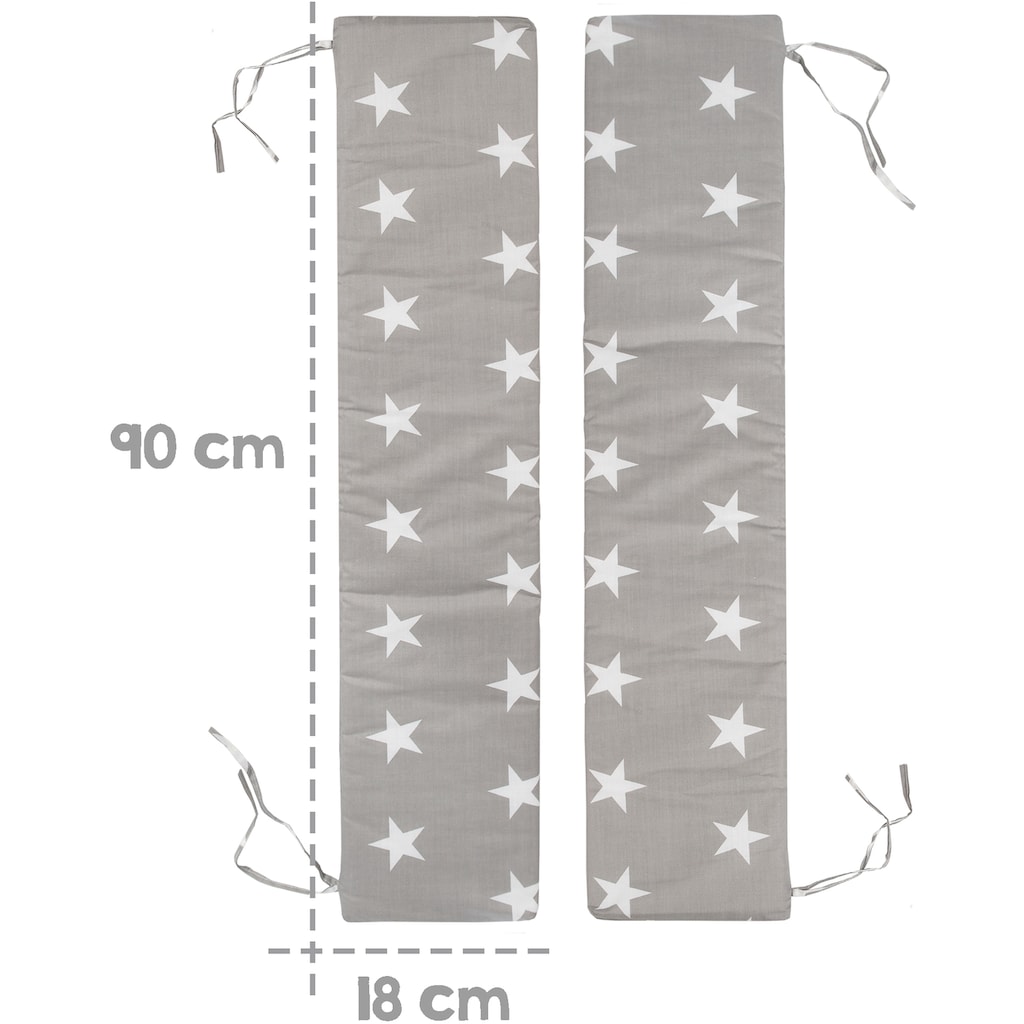 roba® Kindersitzgruppe »Picknick for 4 Outdoor +, Teakholz«, (Set), mit abgerundeten Ecken; inklusive Sitzauflagen Â»Little StarsÂ«