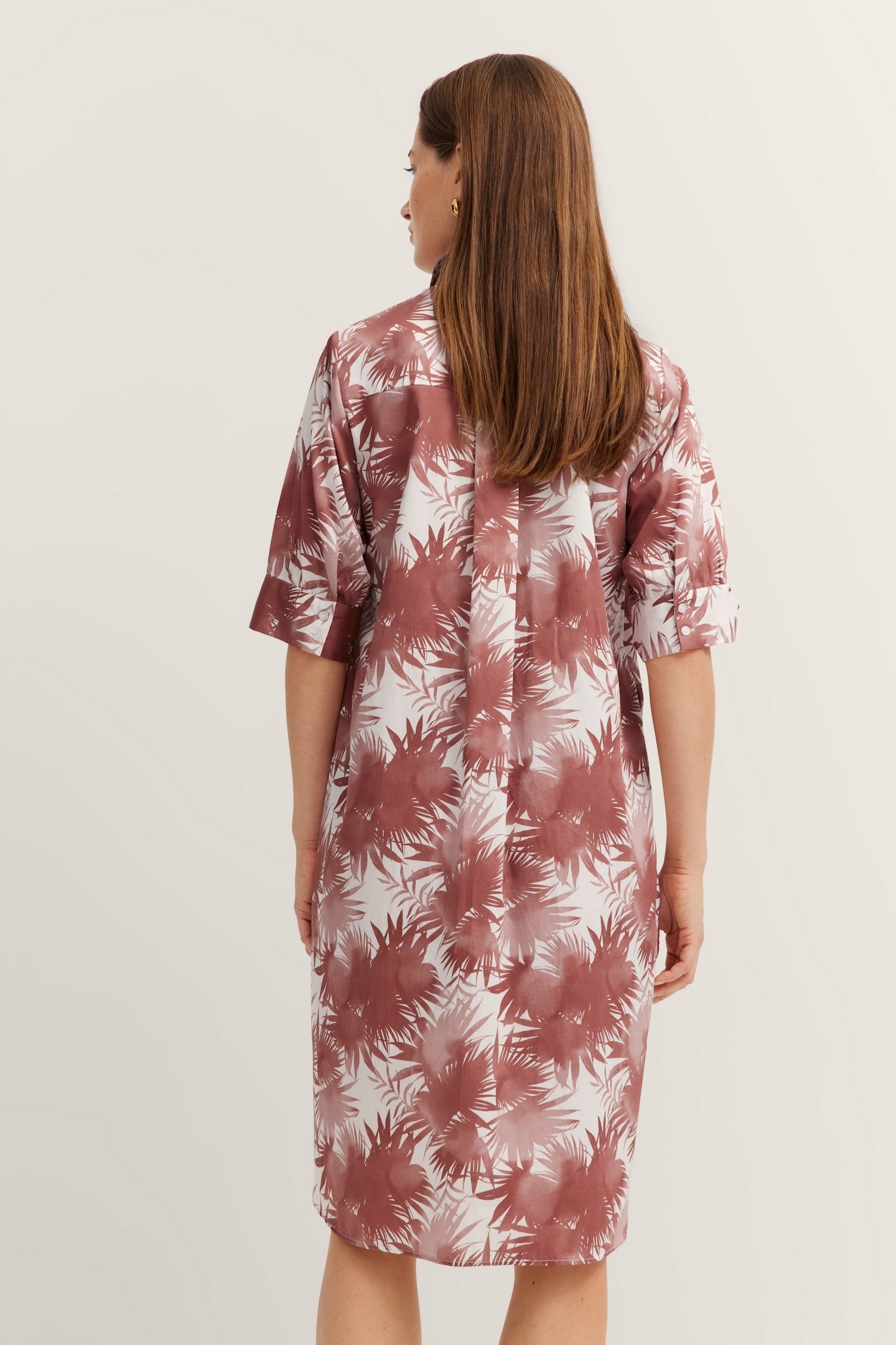 bugatti Hemdblusenkleid, mit halber Knopfleiste