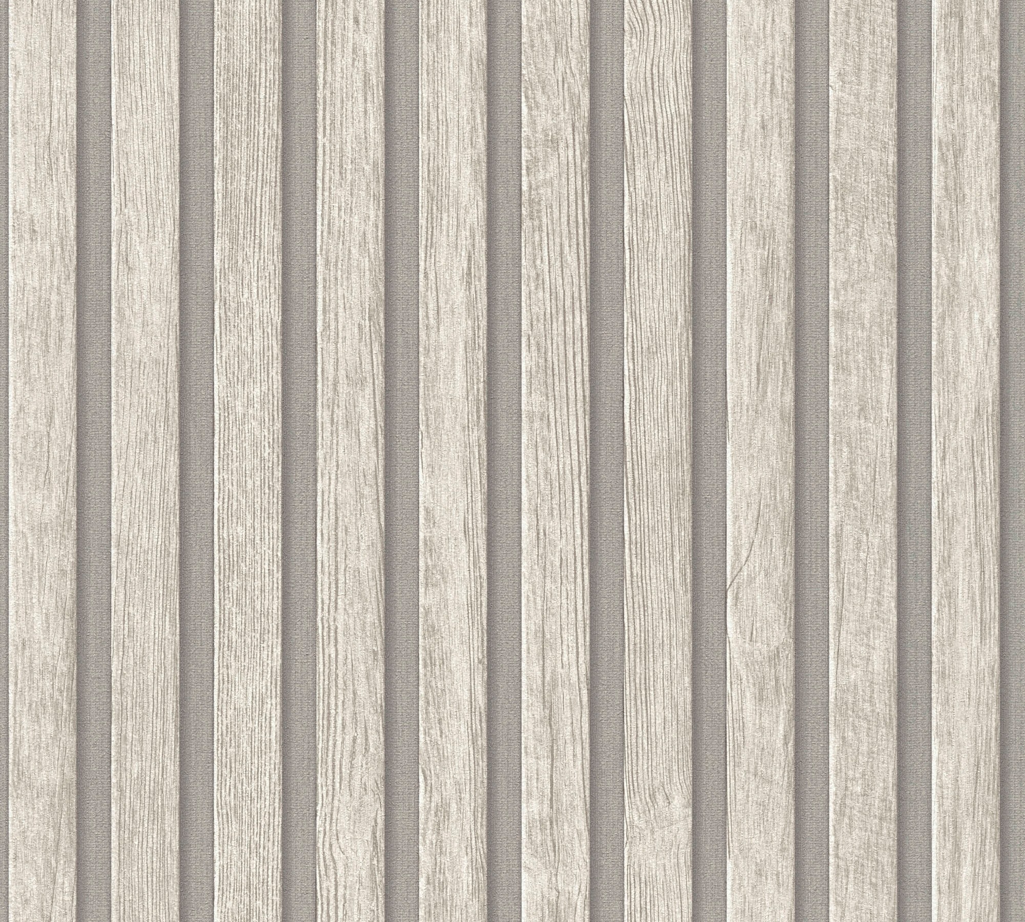 A.S. Création Vliestapete »PrintWalls II Skandinavische Holzpaneele«, matt-gemustert-neutral, Holzoptik Vlies Vlies Wand Tapeten Wohnzimmer Schlafzimmer Küche Optik