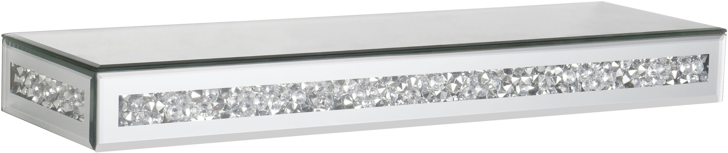 MIRRORS AND MORE Wandregal »Glitty« 1 Stk. tlg. Dekoratives Regal günstig online kaufen