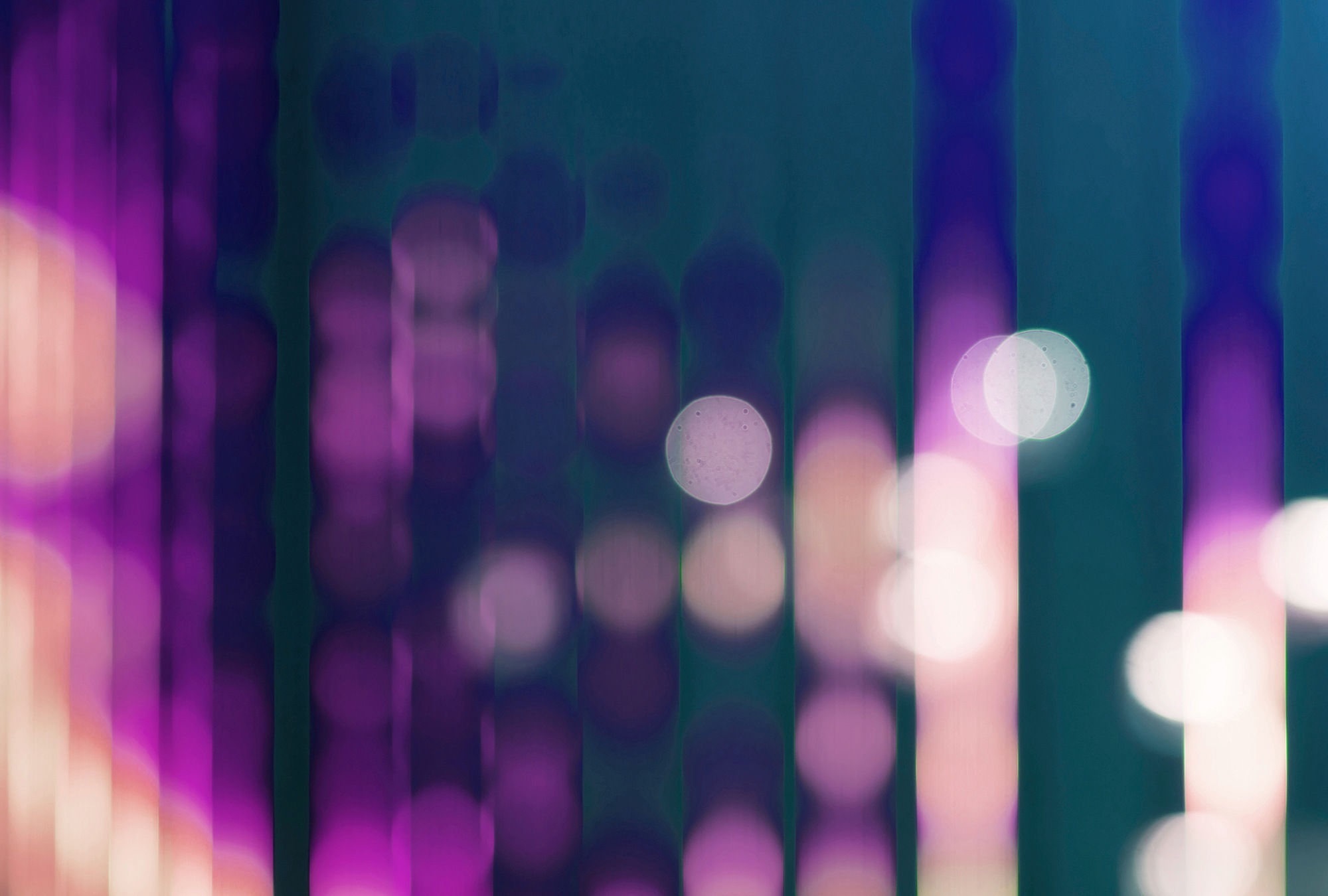 living walls Fototapete »Walls by Patel Big City Lights 3« glatt Vlies, Wan günstig online kaufen