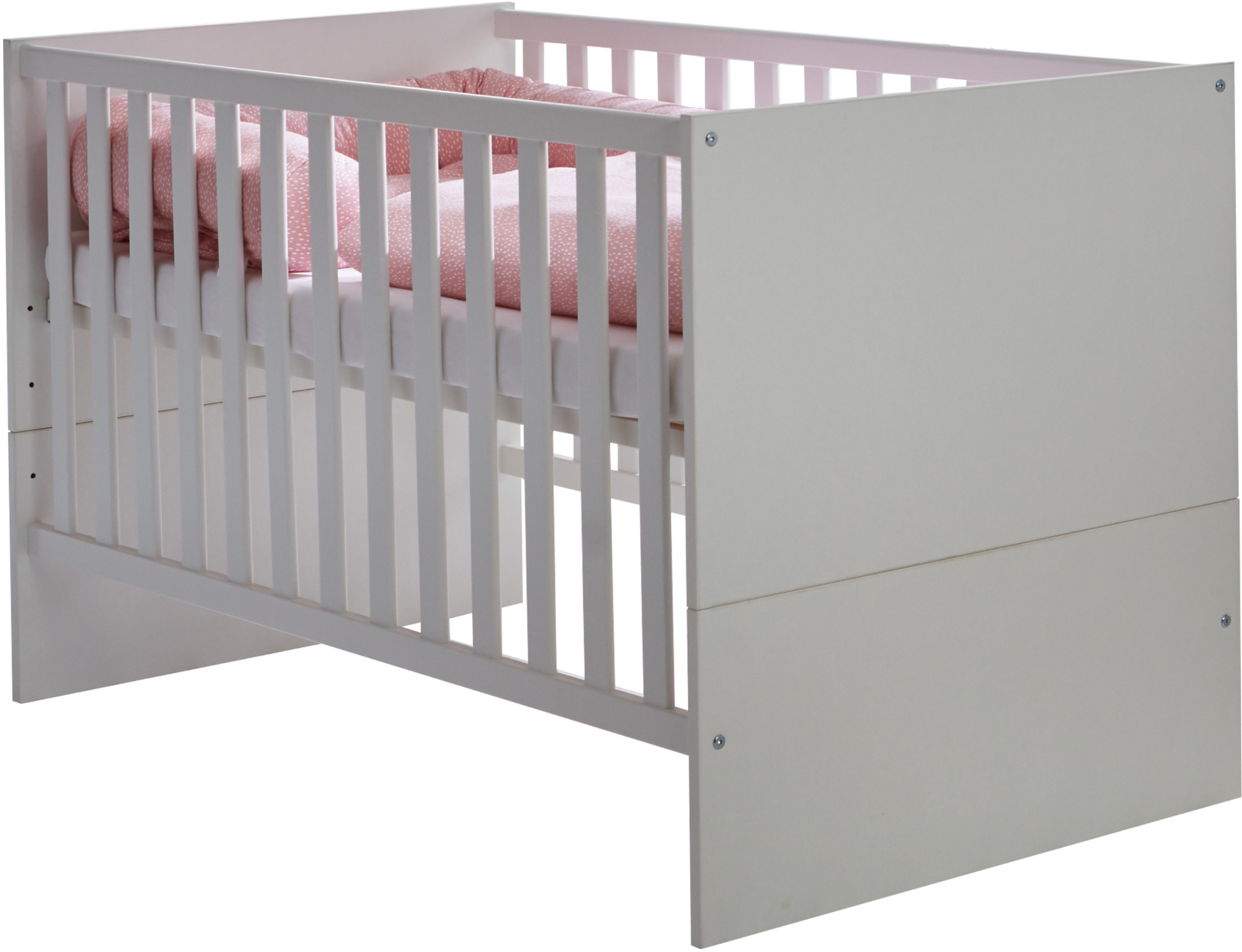 arthur berndt Babyzimmer-Komplettset »Amal«, (Set, 3 St., Kinderbett, Schrank, Wickelkommode), Made in Germany; mit Kinderbett, Schrank und Wickelkommode