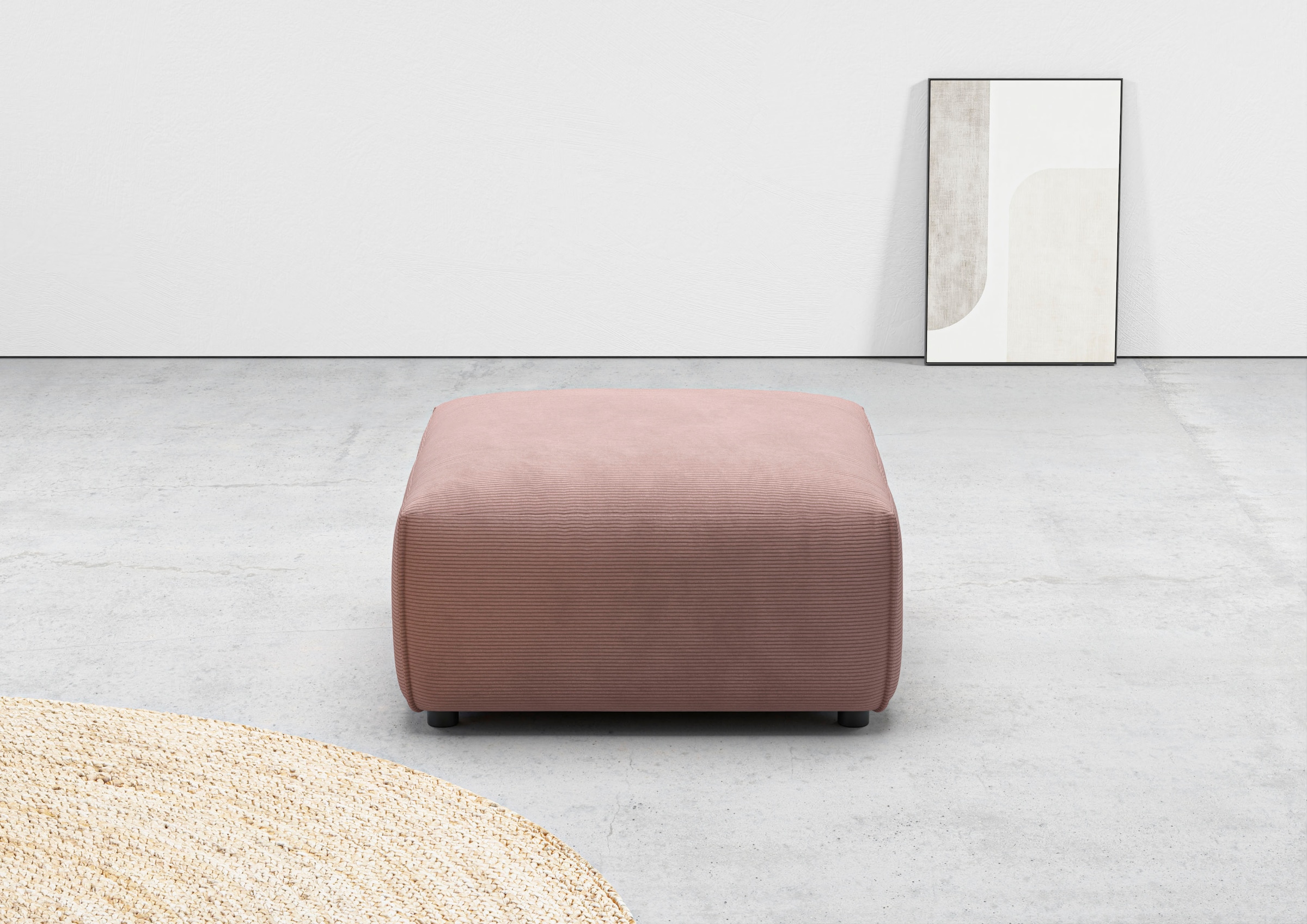 andas Hocker »Glimminge auch in Breitcord, Feincord und Easy care-Bezug«, p günstig online kaufen