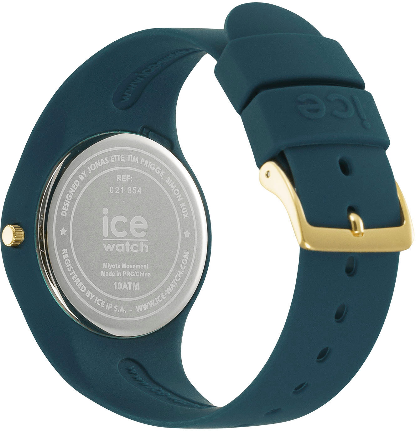 ice-watch Quarzuhr »ICE horizon - Medium - 3H«, Armbanduhr, Damenuhr, Mineralglas, analog, Silikonarmband