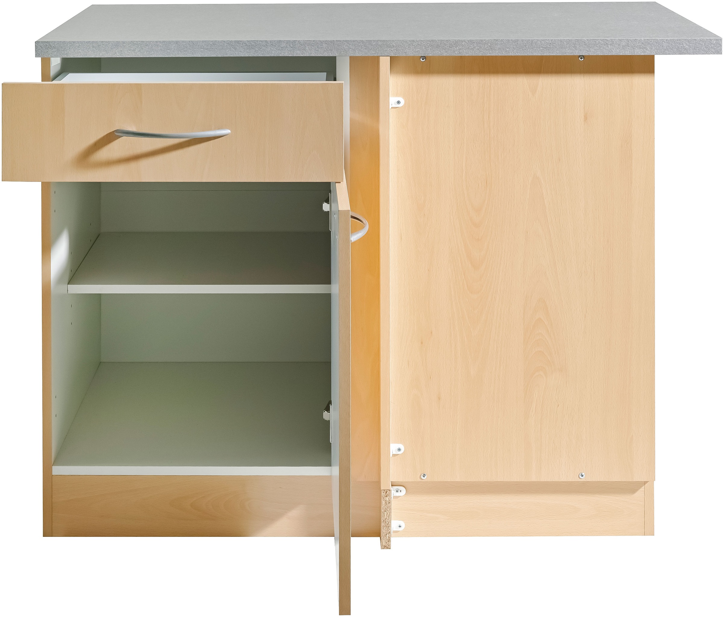 wiho Küchen Eckunterschrank »Kiel« 110 cm breit günstig online kaufen