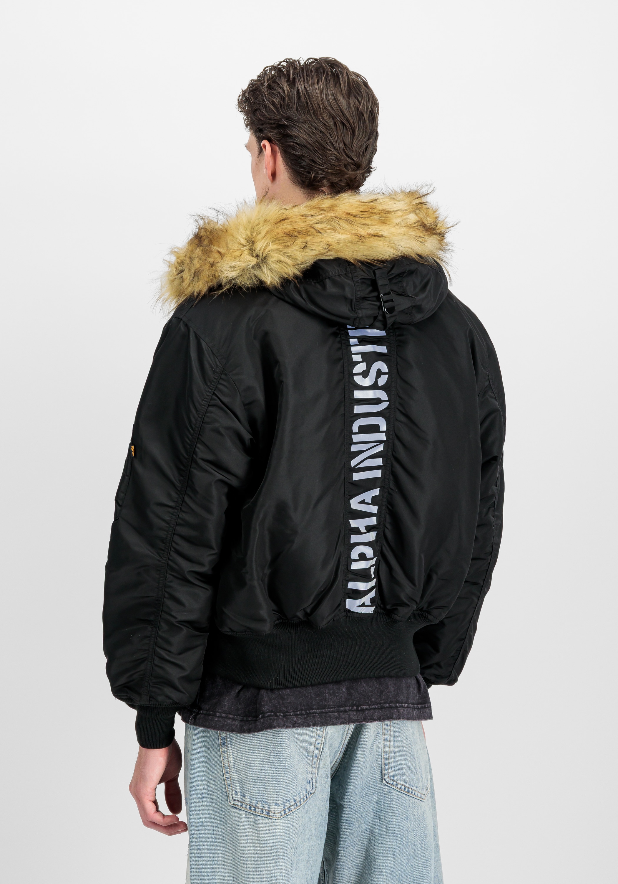 Alpha Industries Winterjacke »Alpha Industries Men - Bomber Jackets 45/P Hooded Custom«