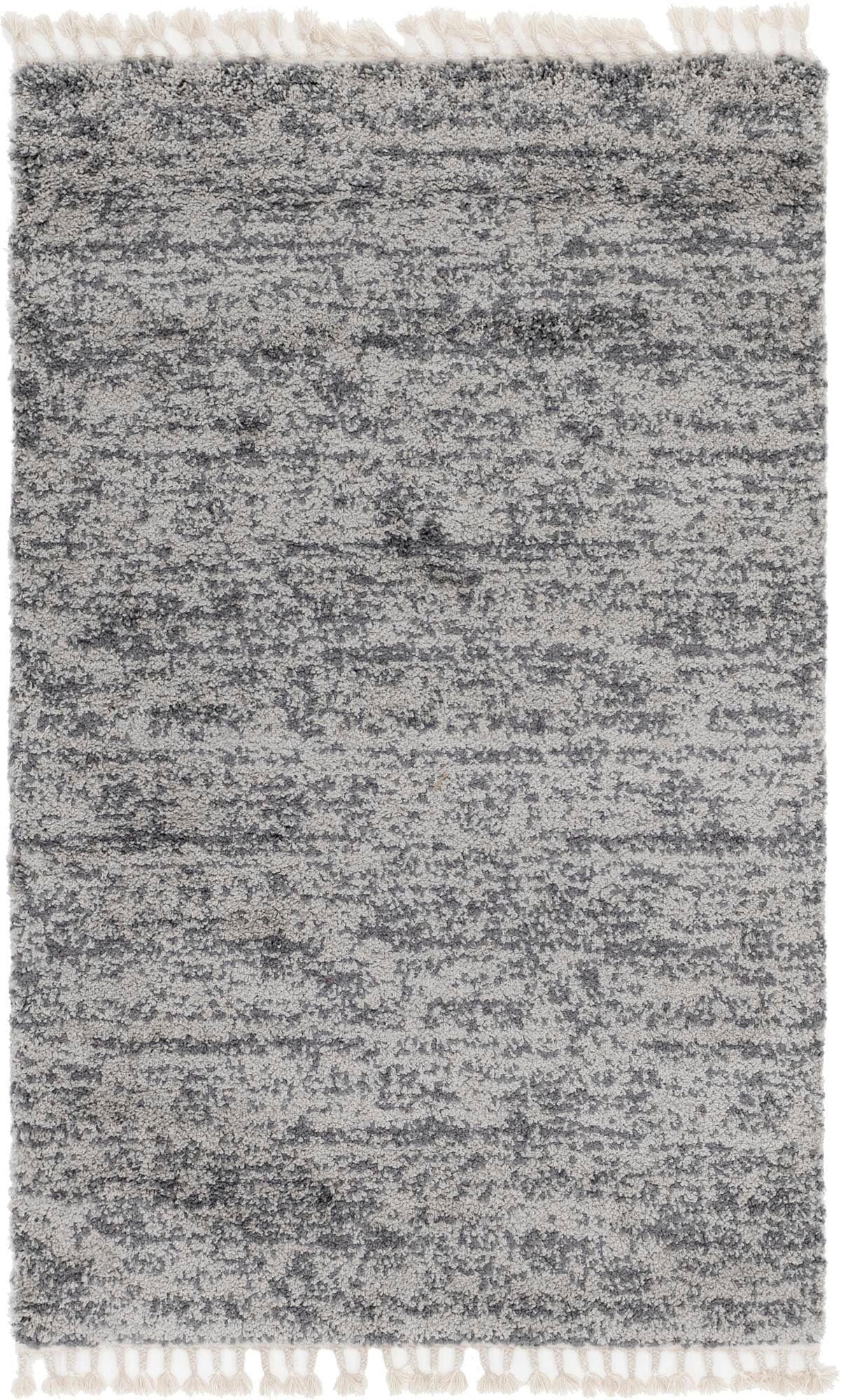 Myflair Möbel & Accessoires Hochflor-Teppich »Top Shag, LAGERRÄUMUNG!«, rechteckig, 32 mm Höhe, gewebt, melierte Optik, weich & kuschelig, mit Fransen