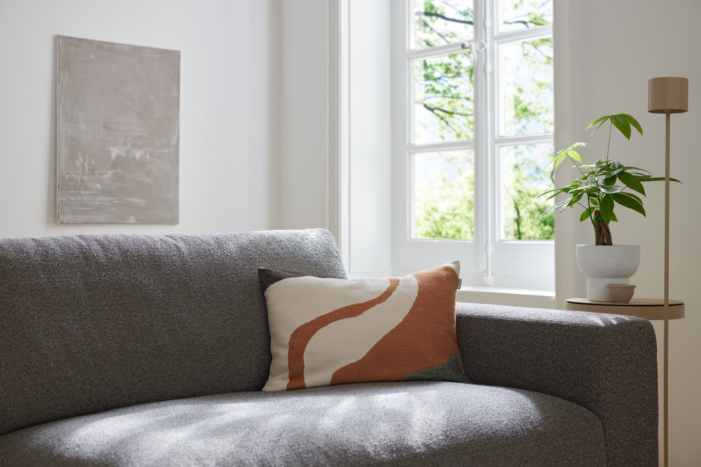 Musterring Dekokissen »Waves«, mit Stickerei günstig online kaufen