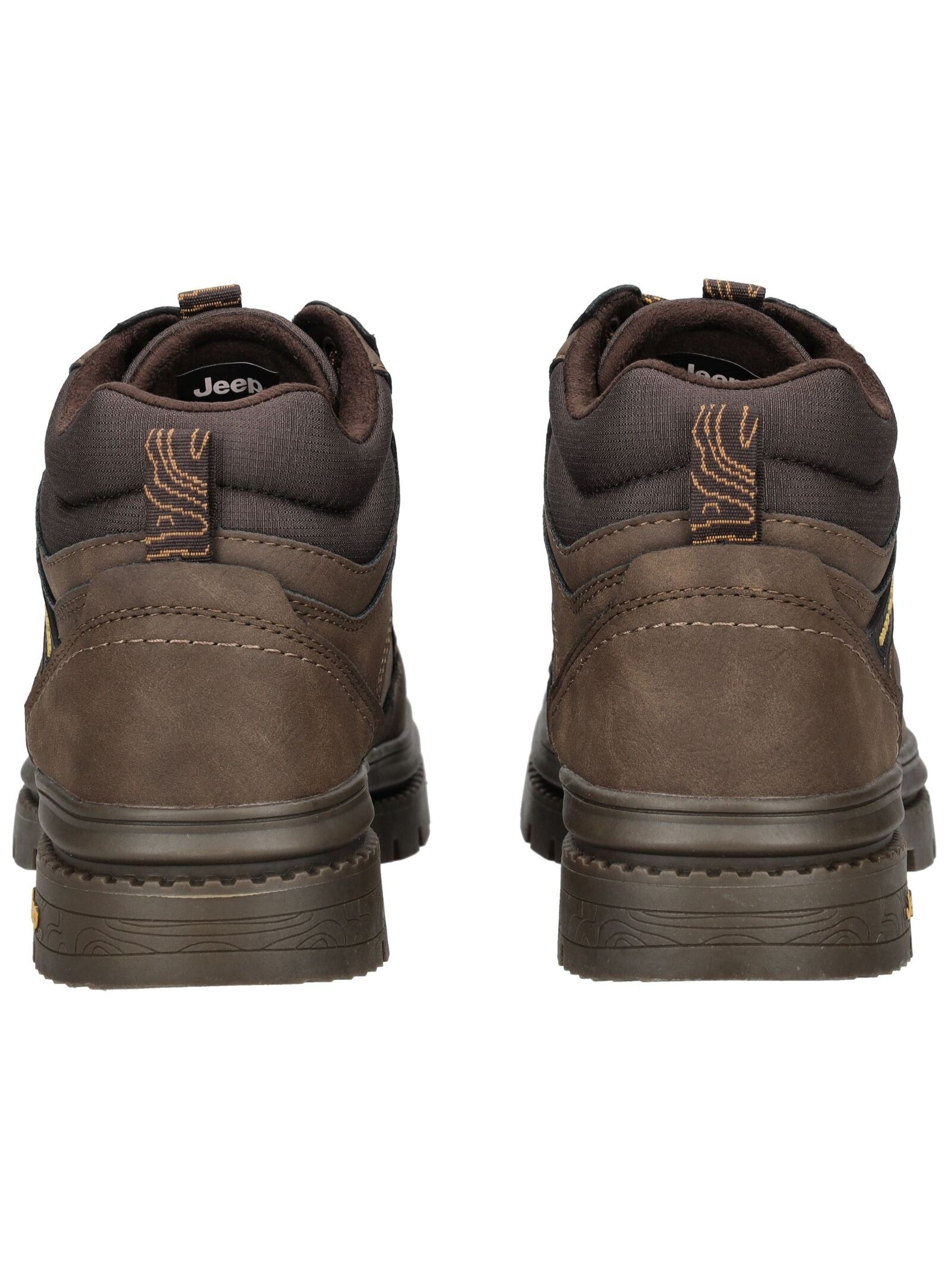 Jeep Schnürstiefelette »Jeep Stiefelette Lederimitat/Textil«