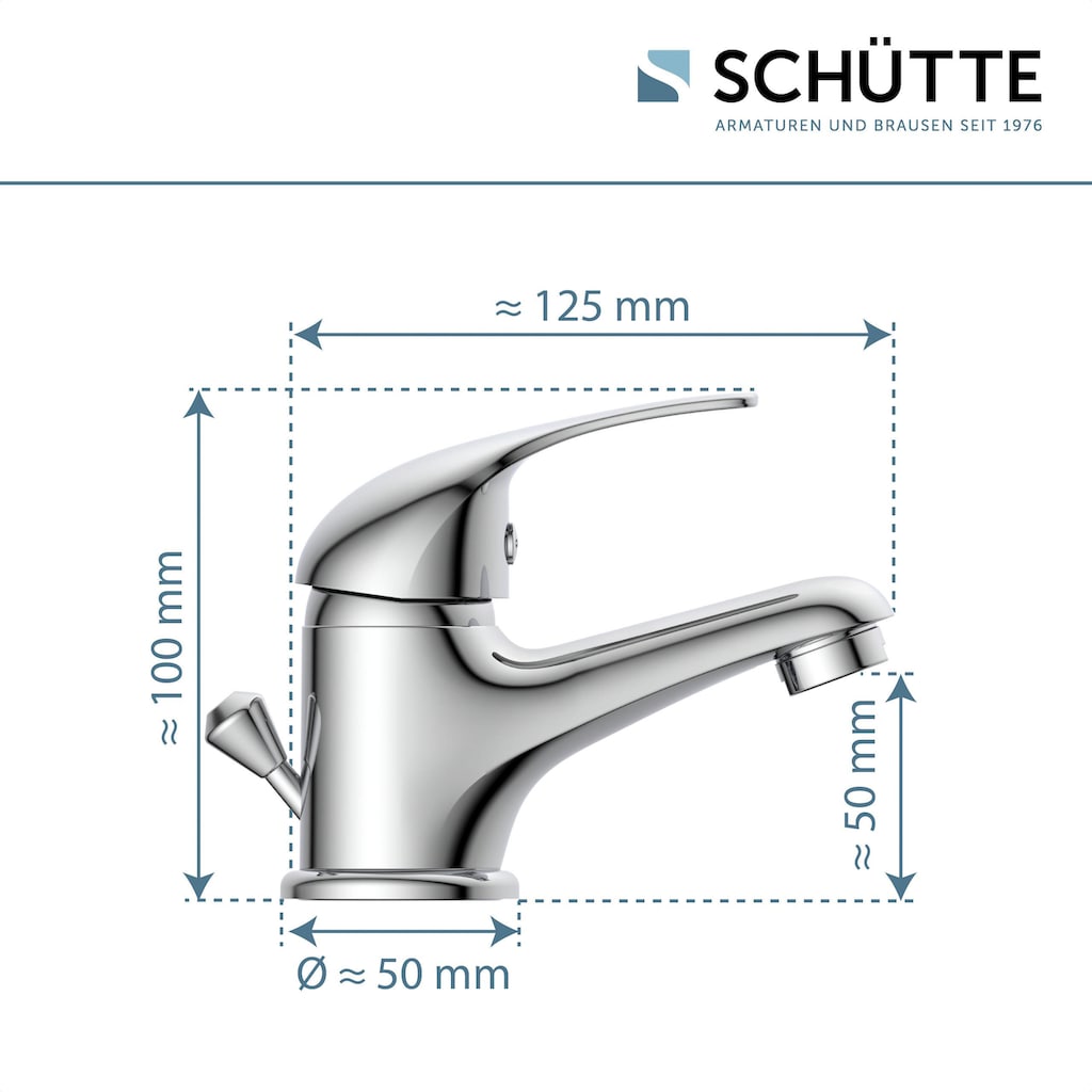 Schütte Waschtischarmatur »ATHOS PLUS«