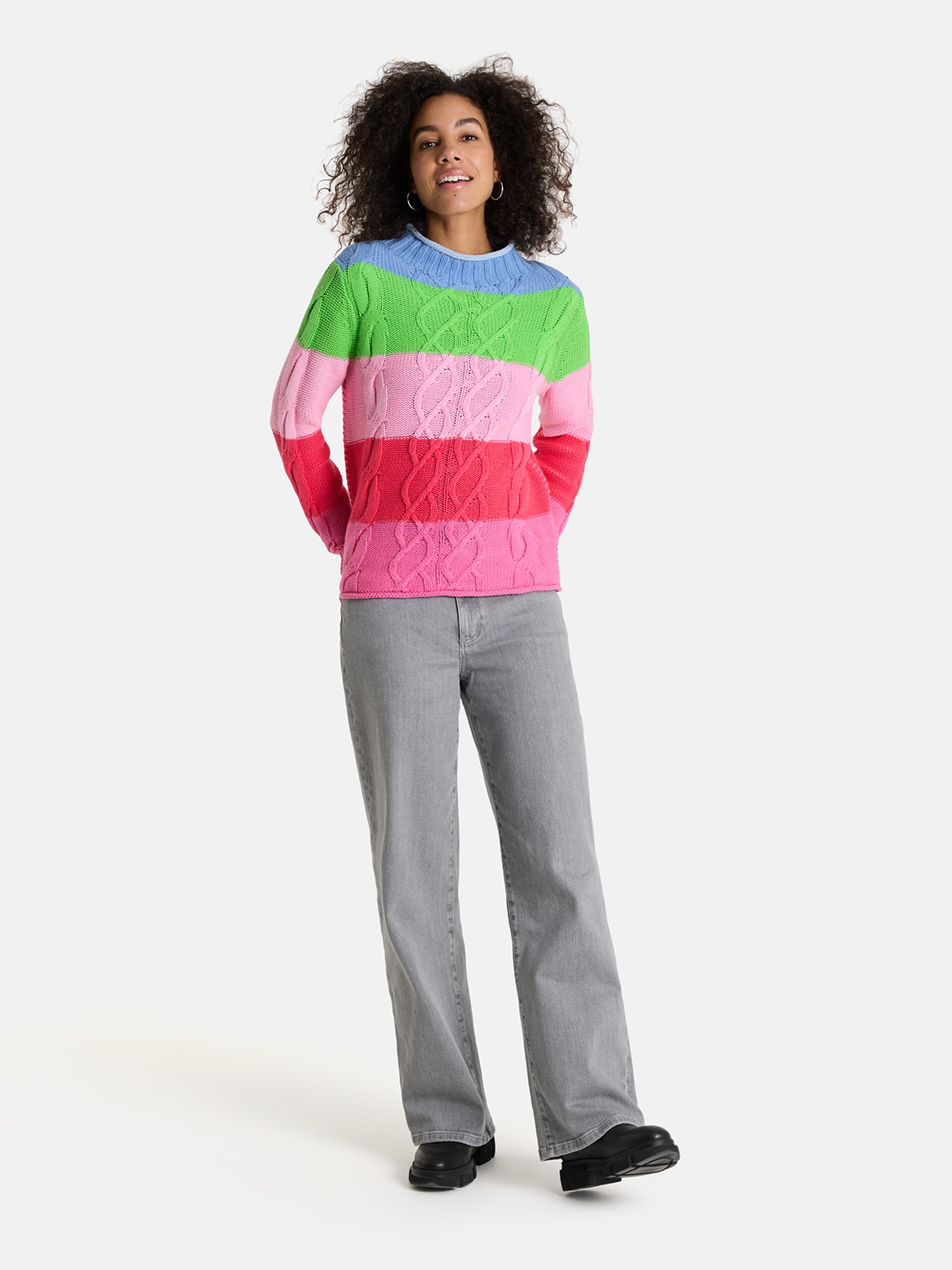 Lieblingsstück Strickpullover »BalcaL« mit Zopfmuster