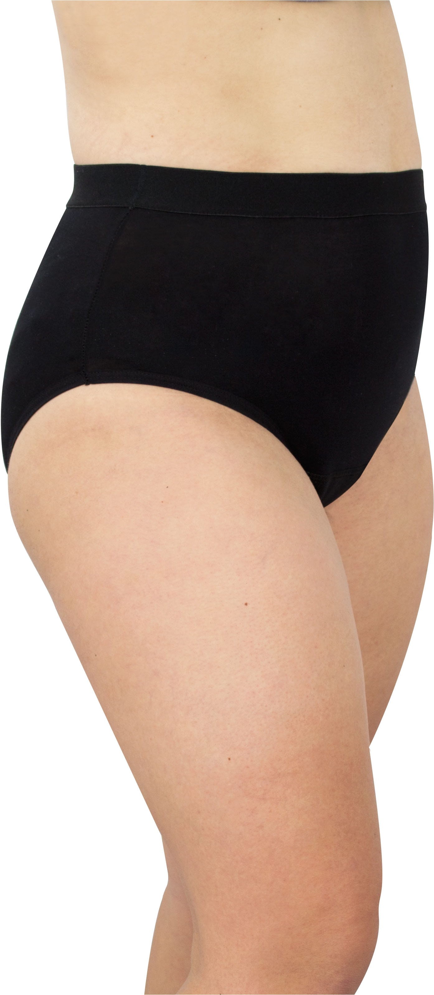 Hydas Inkontinenzslip »mit integrierter dünner, 5-Lagen-Technologie Saugeinlage, High-Waist«, Schutz bei Blasenschwäche, während der Periode oder im Wochenbett