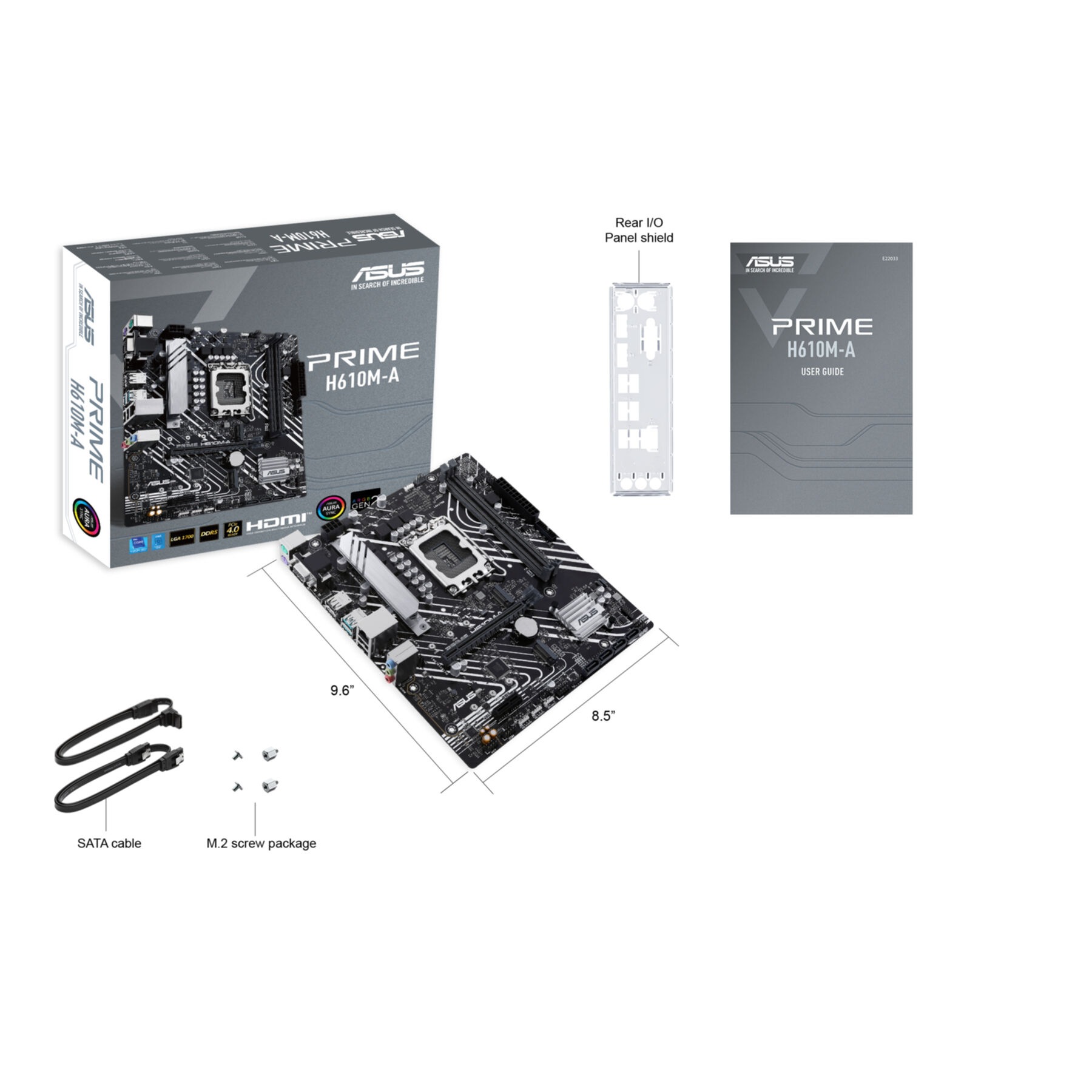 Asus Mainboard »PRIME H610M-A-CSM«