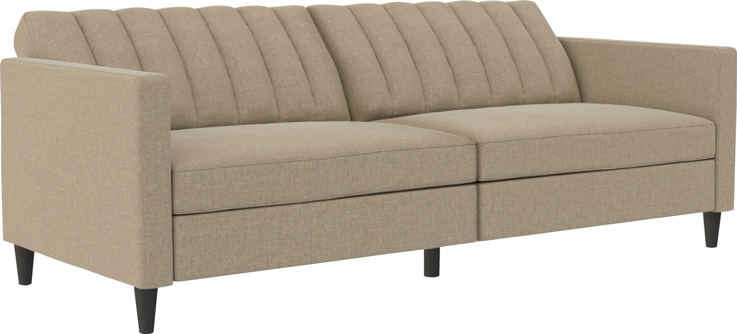 Dorel Home 3-Sitzer »Celine«, Rückenlehne 2-teilig und 3-fach verstellbar, Sitzhöhe 43 cm