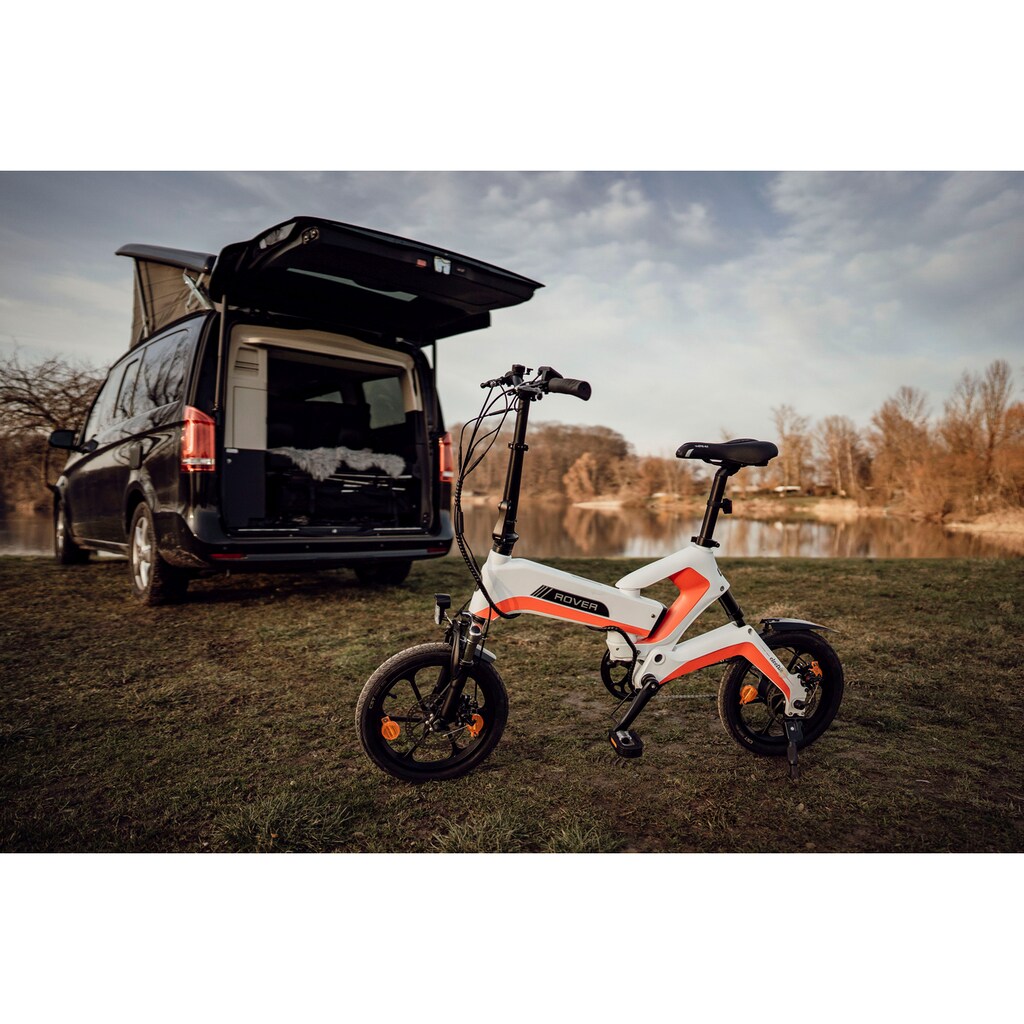 ROVER E-Bike »Fold E-Bike FFR 701«, 1 Gang, Heckmotor 250 W