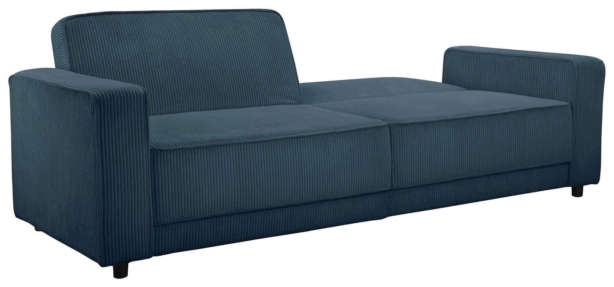 Dorel Home 3-Sitzer »Allie Schlafsofa 225 cm«, Bett-Funktion (108/190cm), trendiger Cord o. pflegeleichter Velours