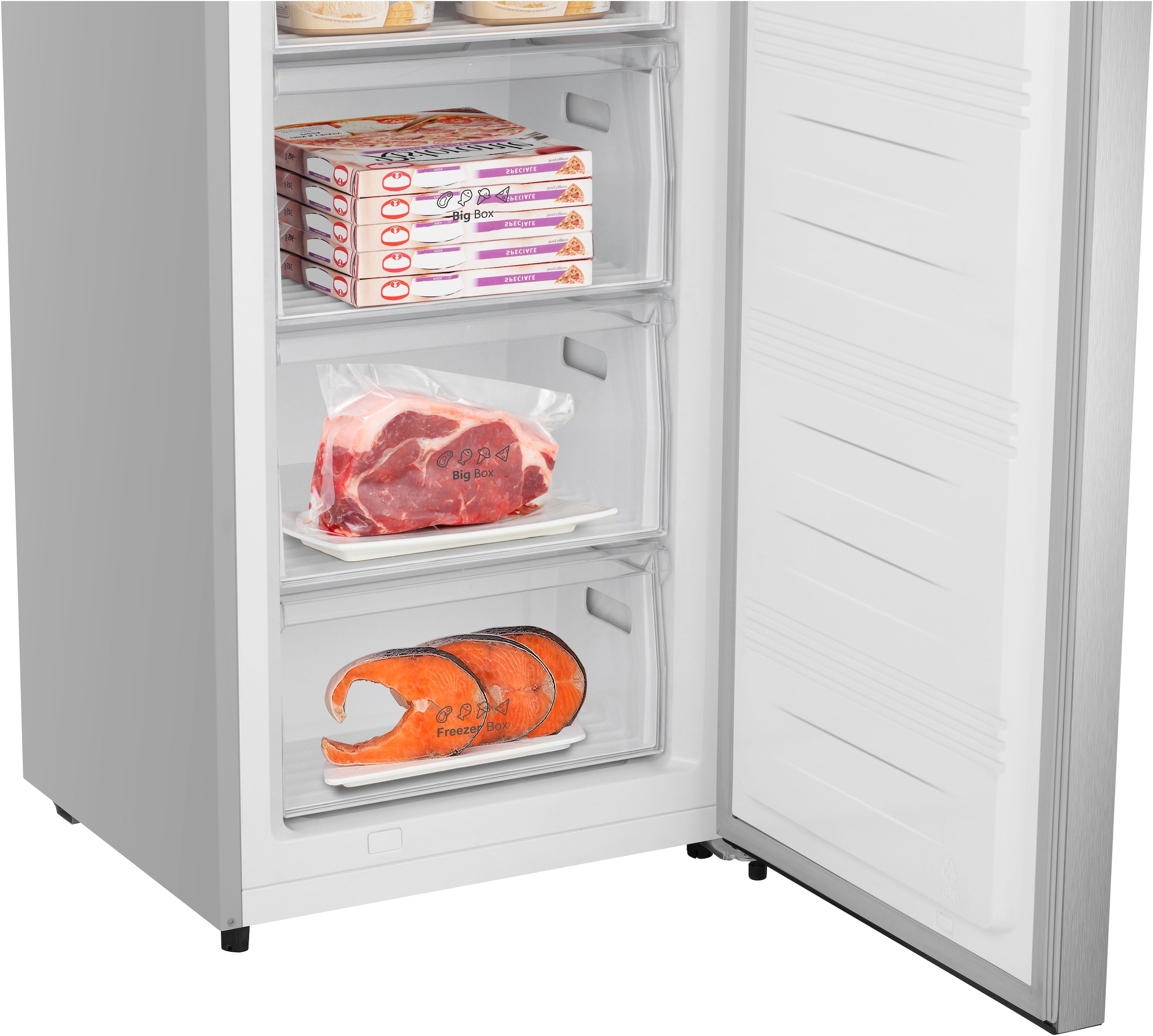 Hanseatic Gefrierschrank »HGS17260CNFI«, 172 cm hoch, 59,5 cm breit, No Frost
