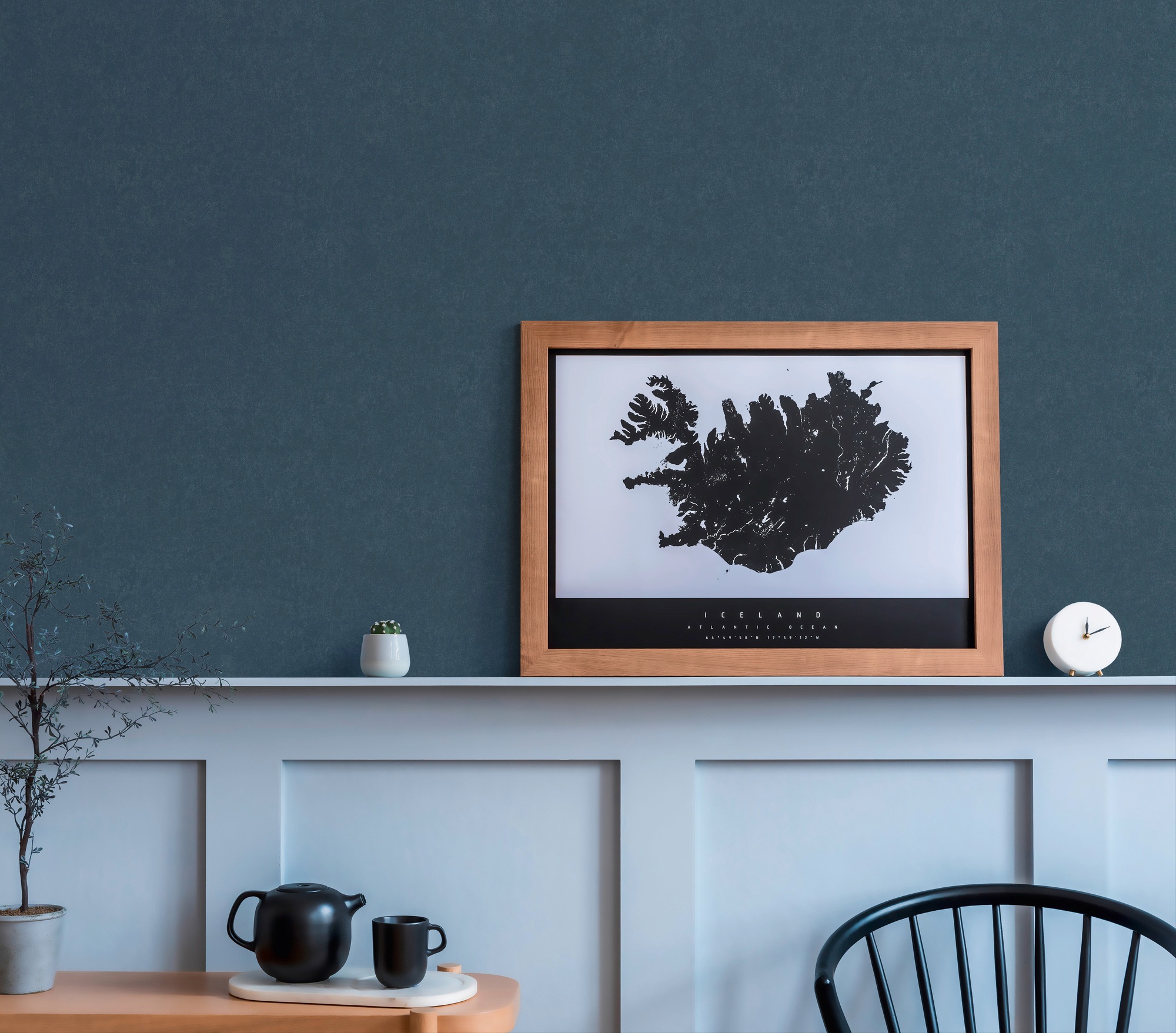 A.S. Création Vliestapete »Geo Effect«, unifarben-Ton-in-Ton-einfarbig, Uni Tapete einfarbig Tapeten Wohnzimmer Schlafzimmer Küche modern Büro