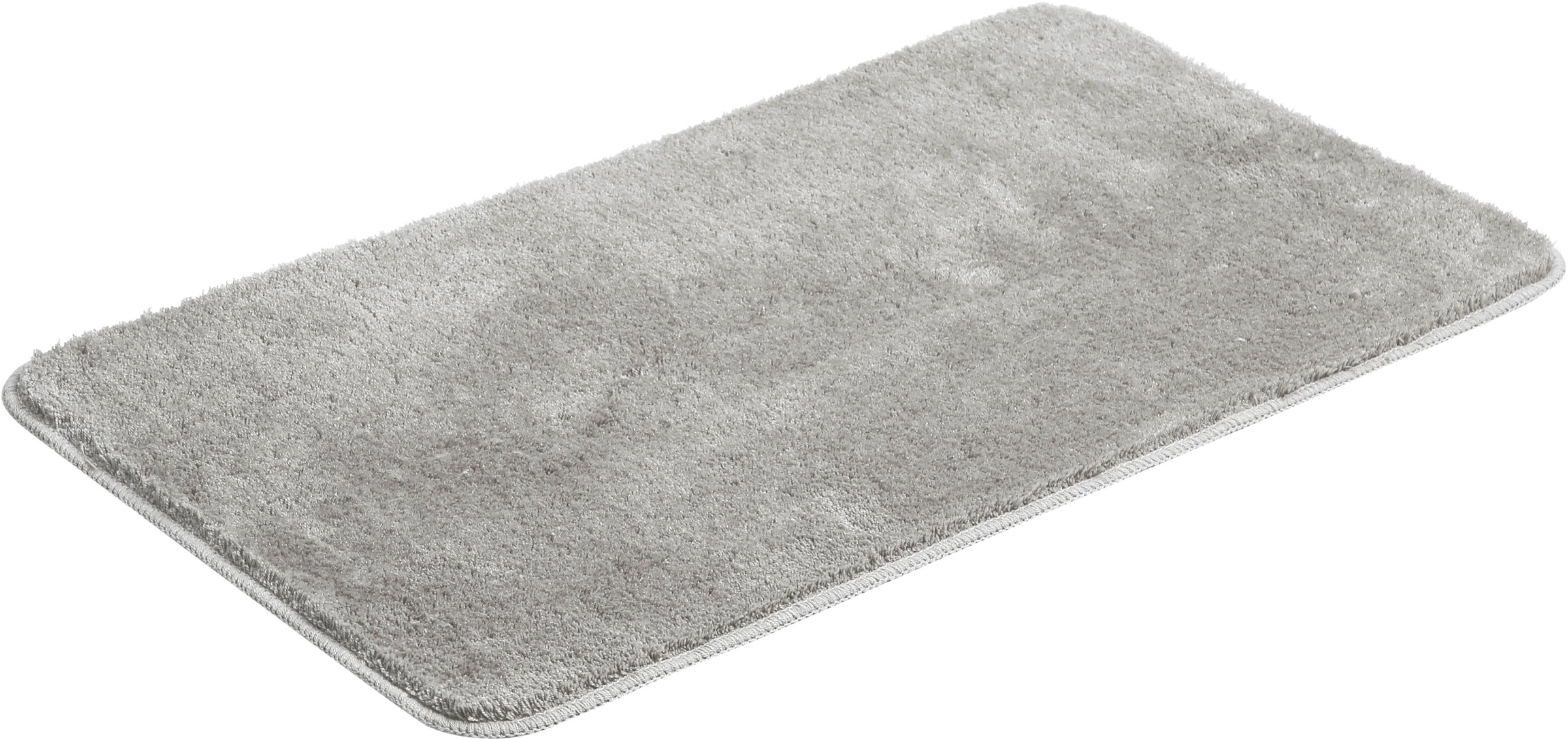 my home Badematte »Merida Kurzflor, Badteppich, Badvorleger, Badezimmer Teppich«, rutschhemmend beschichtet, fußbodenheizungsgeeignet-schnell trocknend-strapazierfähig, Badematten, Uni Farben, als halbrund und rechteckig erhältlich