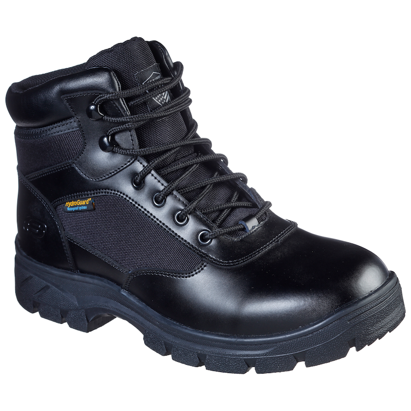 SKECHERS Berufsschuh »WASCANA - BENEN« mit Profillaufsohle schwarz 39 39 Worker Boots mit Schnürung