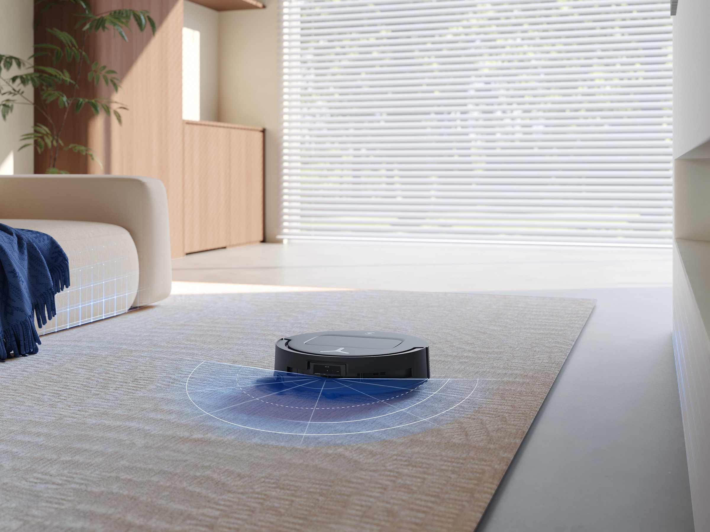 ECOVACS Saugroboter »DEEBOT T80 OMNI«, und Wischroboter mit Absaugstation