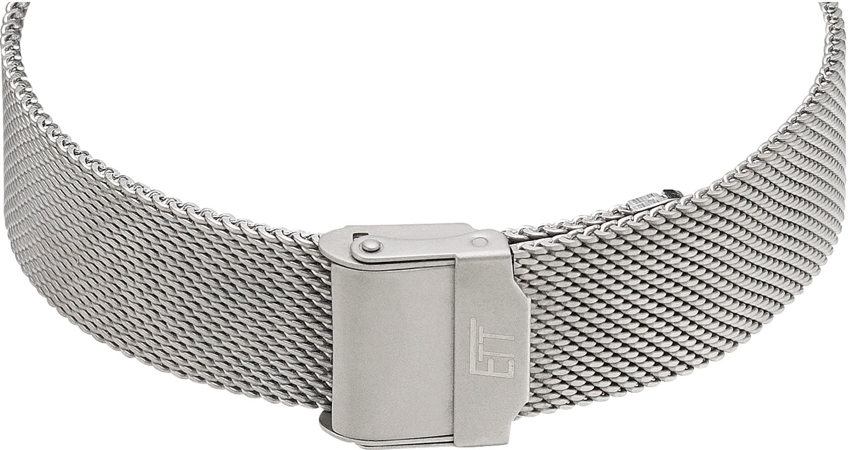 ETT Funkuhr »Station Watch«, Armbanduhr, Damenuhr, Solar, Edelstahlarmband