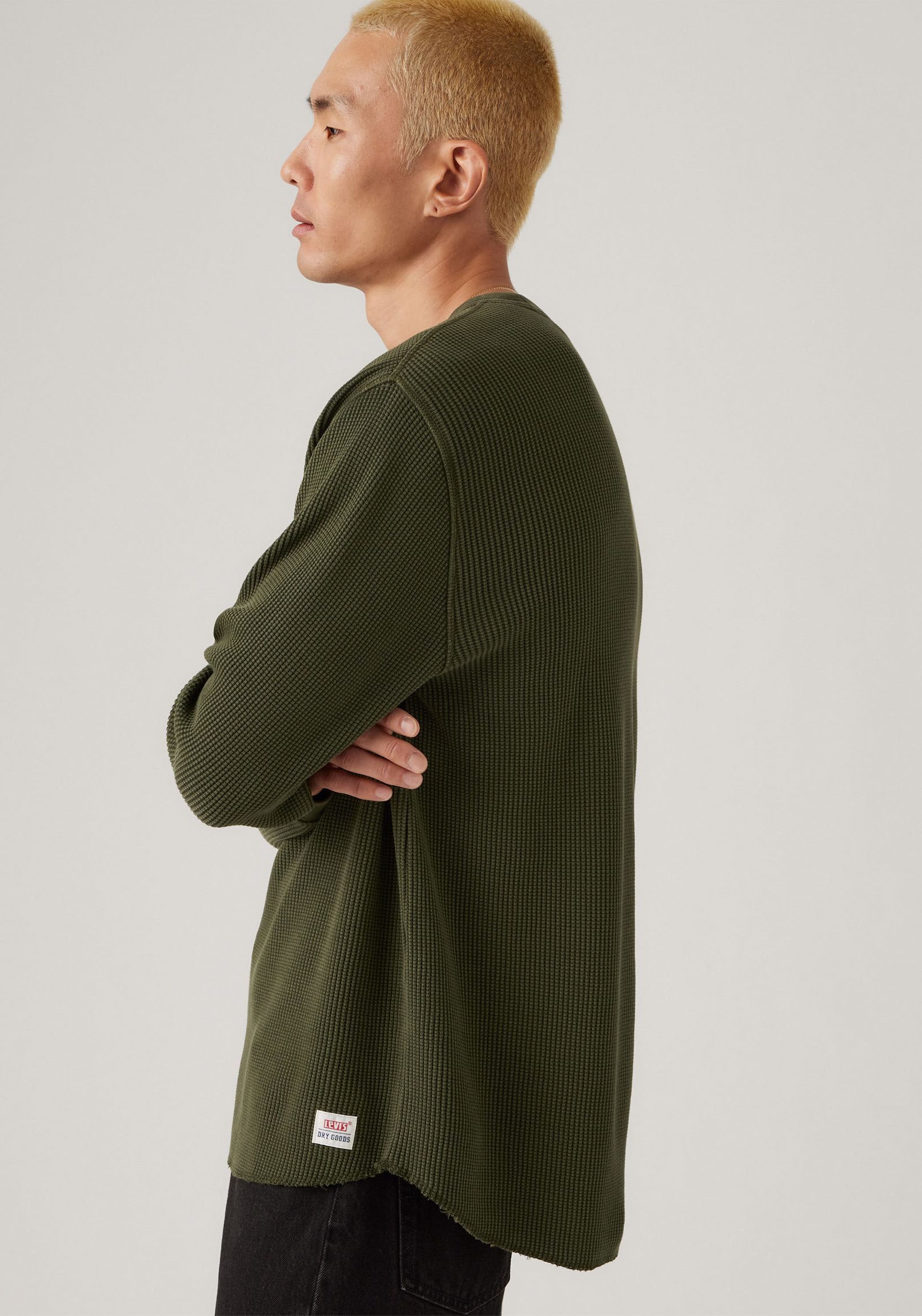 Levi's® Langarmshirt Waffelstruktur