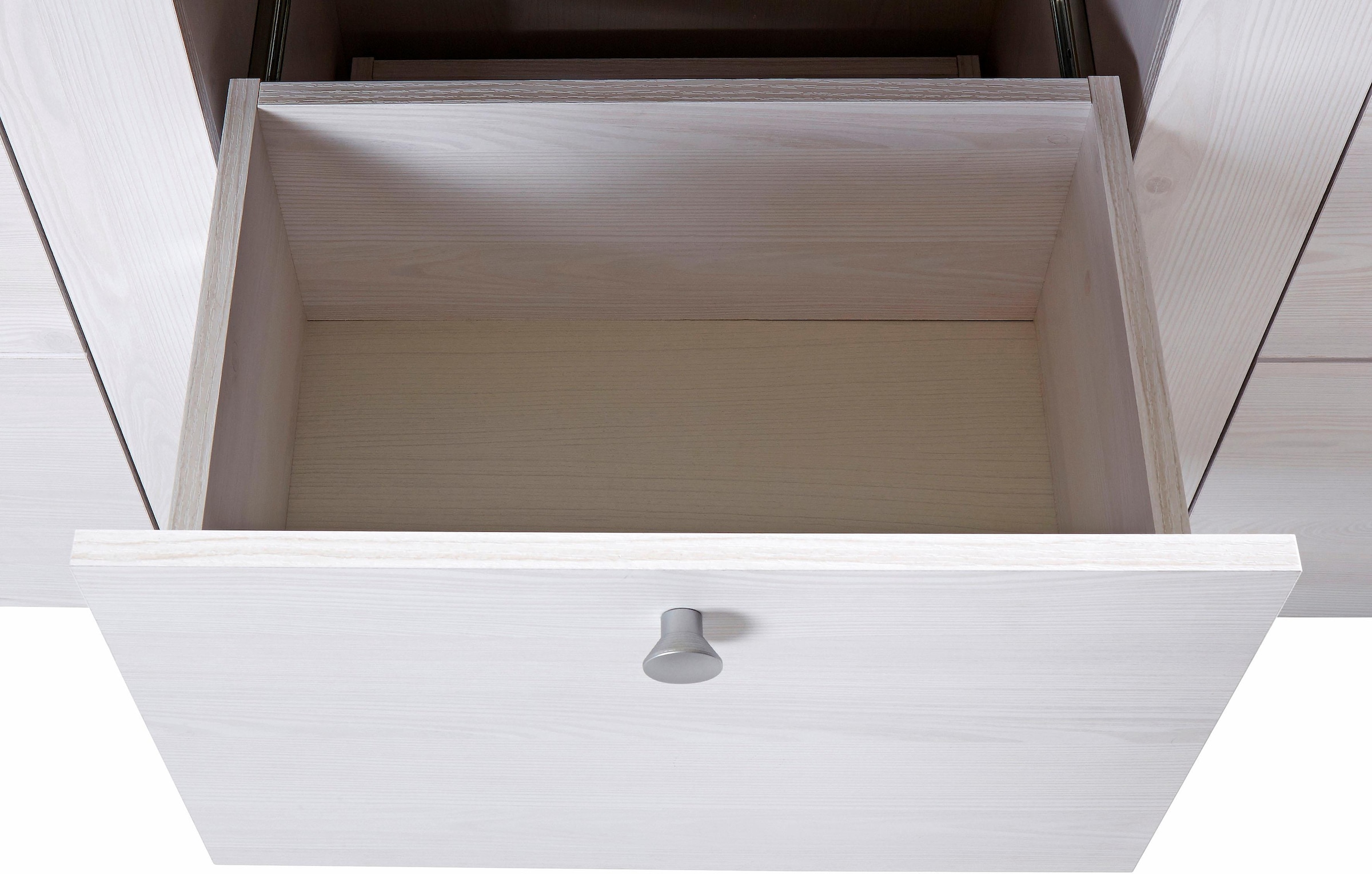 Home affaire Sideboard »Larona, zeitlose Kommode mit 2 Türen, 3 Schubkästen, Türkommode,«, Höhe 84 cm, viel Stauraum, Anrichte mit dekorativer Rahmenoptik