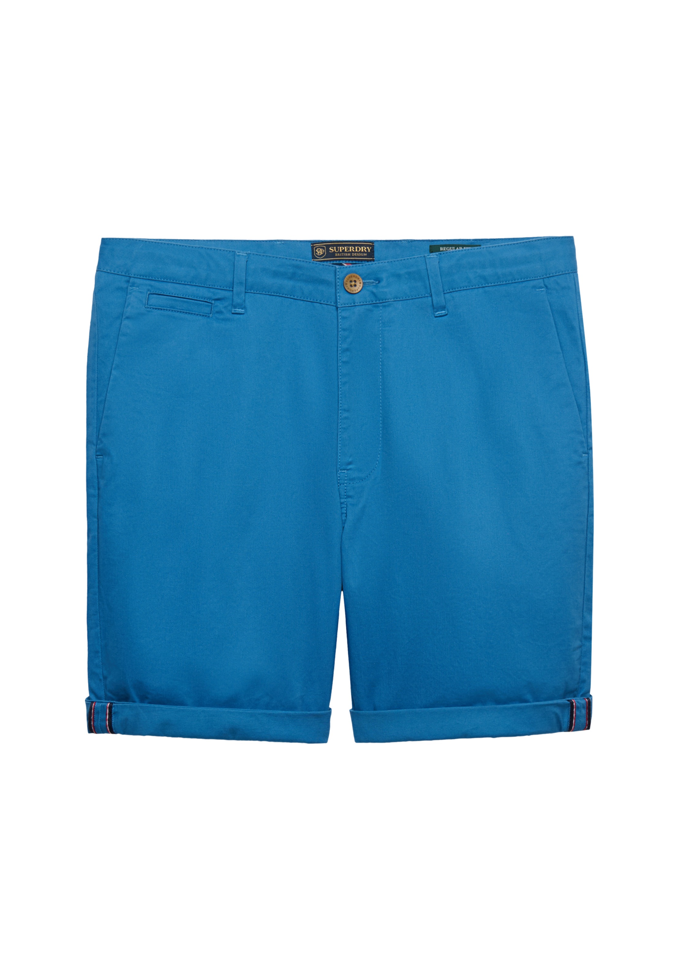Superdry Chinoshorts »PREMIUM REGULAR CHINO SHORT«  aus Baumwollmischung mit Elasthan, Relaxed Fit, unifarben, knielang