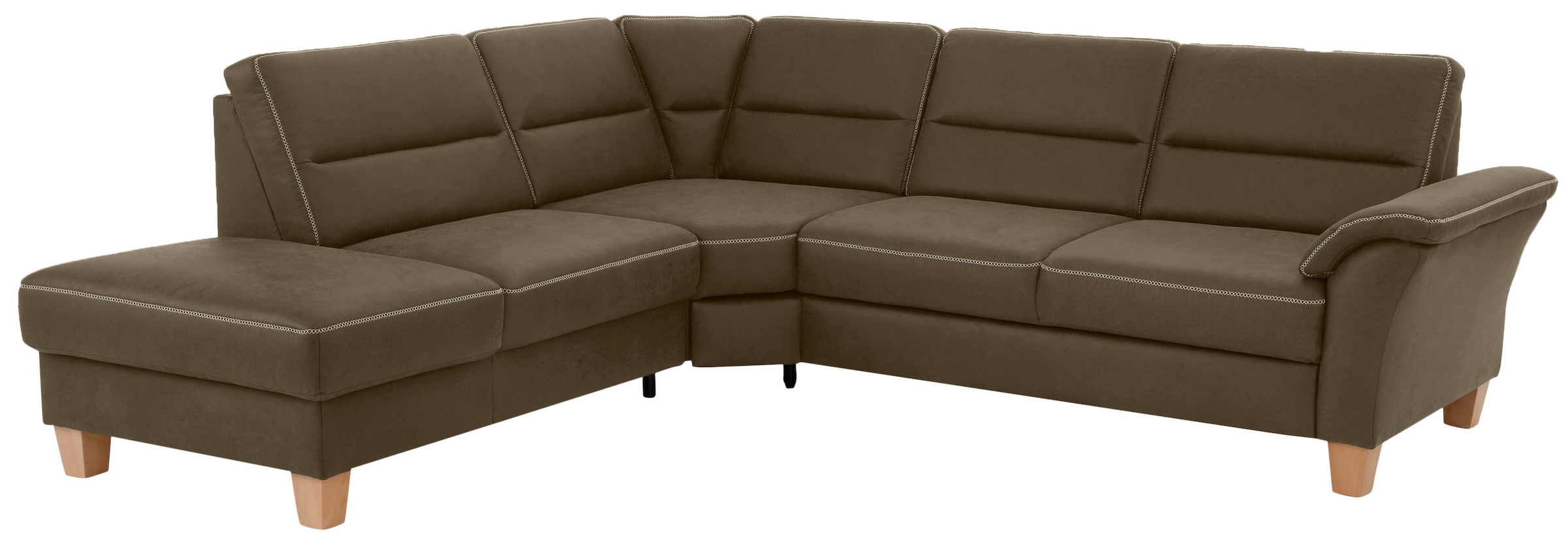 Home affaire Ecksofa »Soleo L-Form«, komfortabel durch Trapezecke mit Relaxfunktion, auch mit Bettfunktion