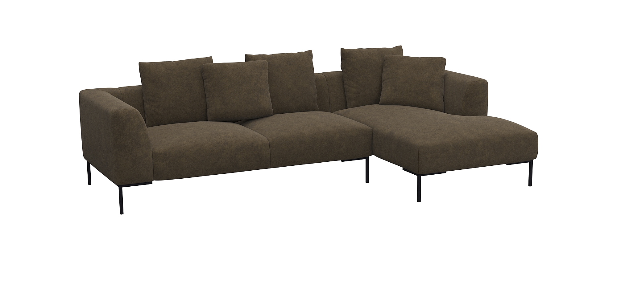 FLEXLUX Ecksofa "Sava Designsofa, bequem und komfortabel, L-Form", Taschenf günstig online kaufen