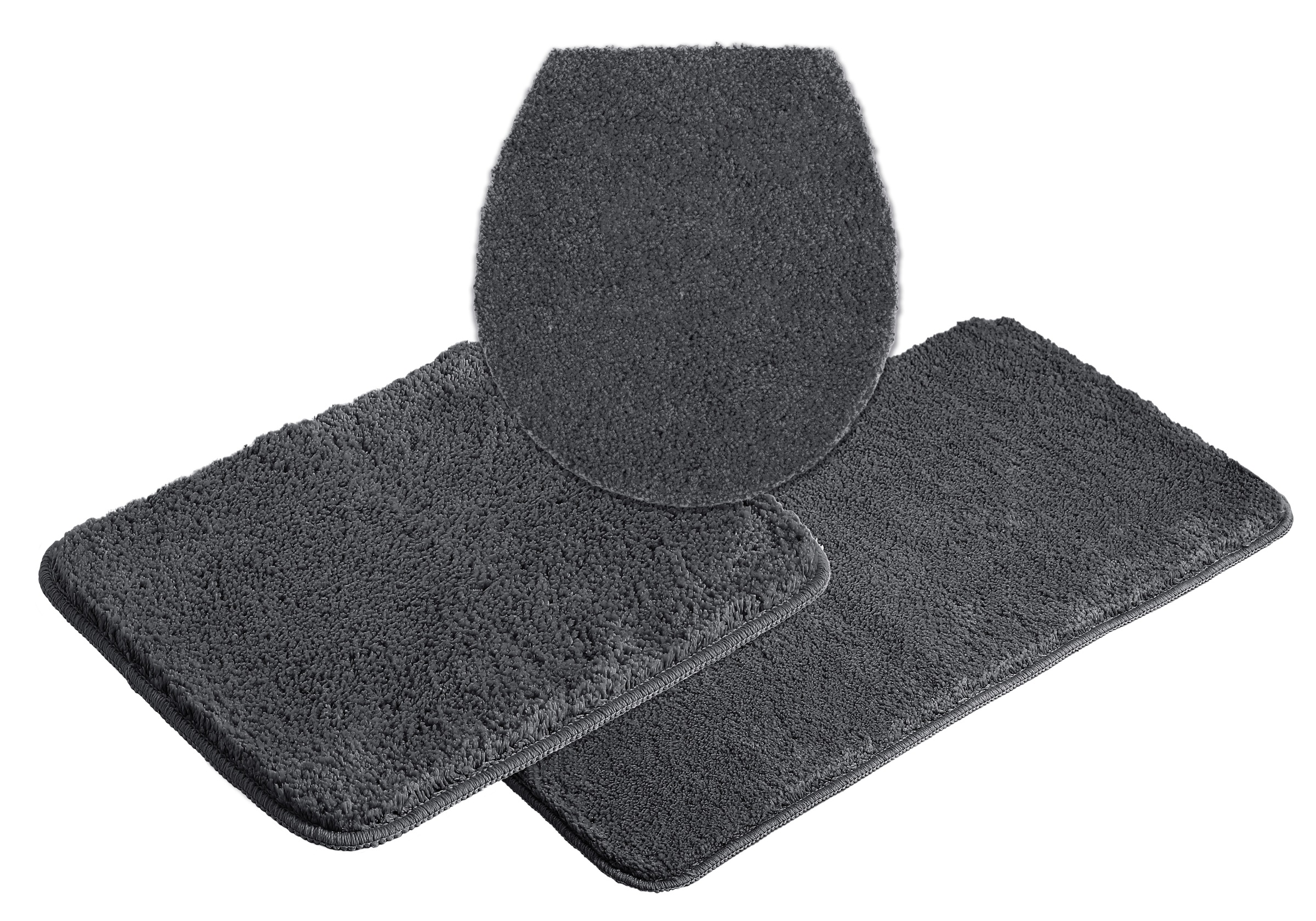 my home Badematte »Inga, Badezimmer Teppich, Badvorleger« Höhe 20 mm rutsch günstig online kaufen