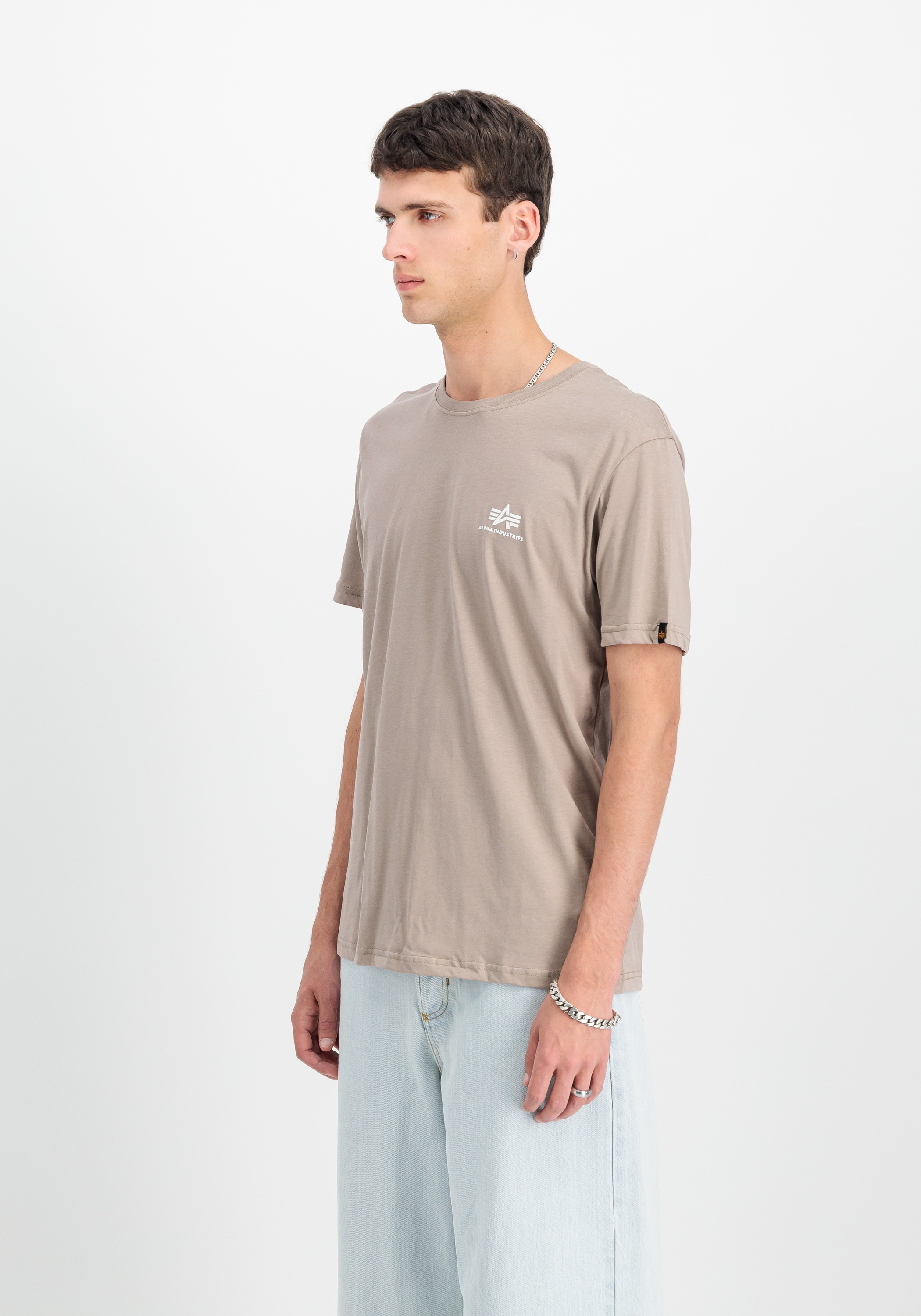 Alpha Industries T-Shirt »Alpha Industries Men - T-Shirts Basic T-Shirt SL«