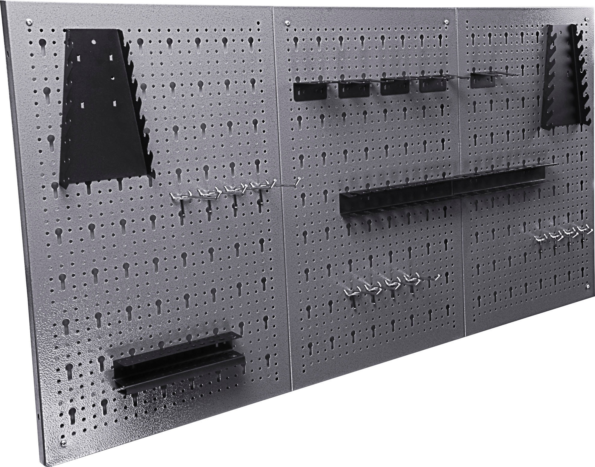 ONDIS24 Werkstatt-Set, 2x Werkbank, 2x Werstattschrank, 2x Lochwand