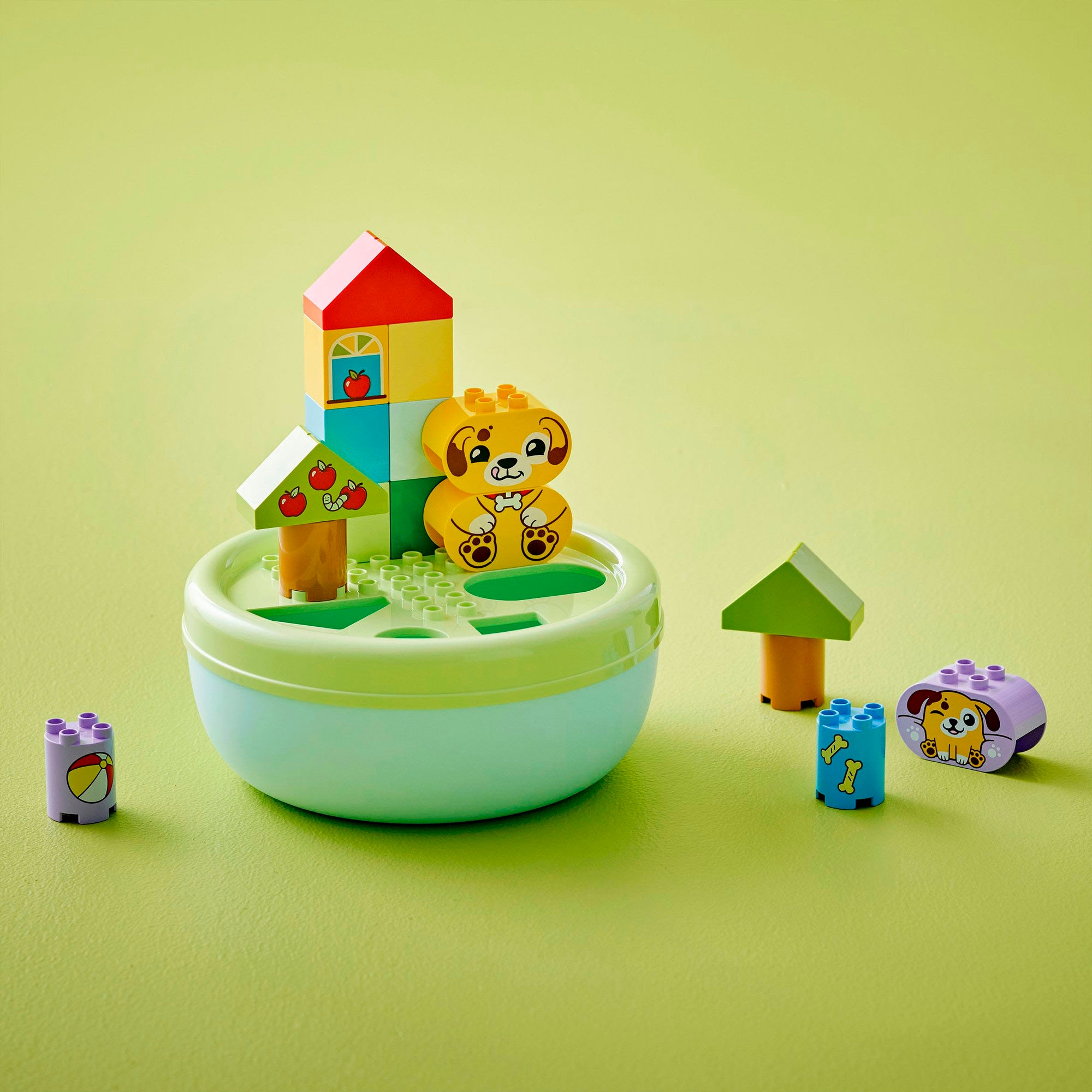LEGO® Konstruktionsspielsteine »Formsortierer: Welpenhaus (10441), LEGO DUPLO My First«, (17 St.), Made in Europe