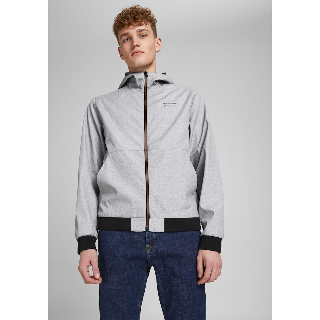 Jack & Jones Blouson »SEAM JACKET HOOD«, mit Kapuze