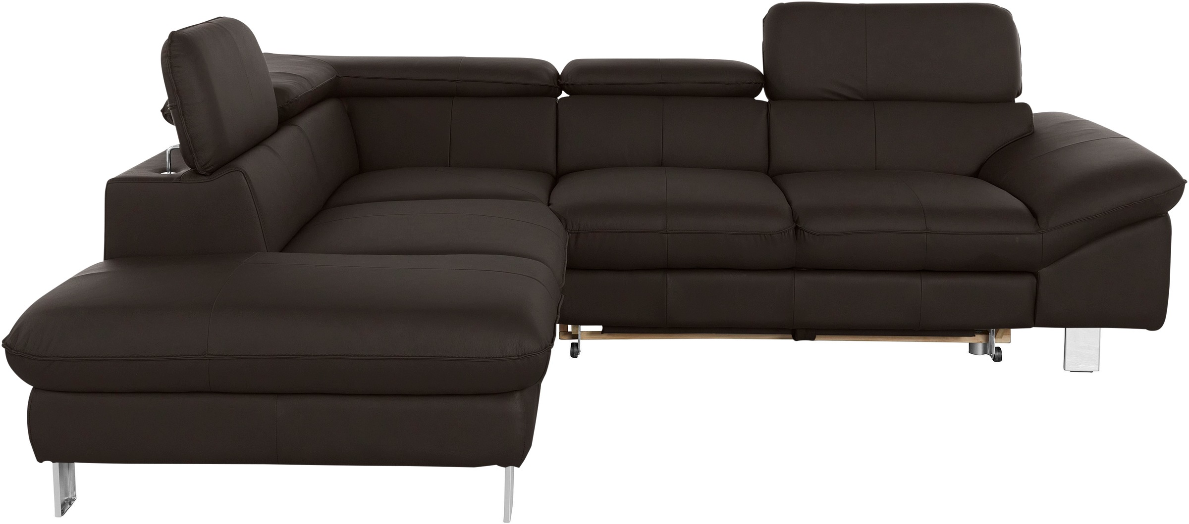 COTTA Ecksofa "Driver L-Form" mit Kopfteilverstellung, wahlweise mit Bettfu günstig online kaufen