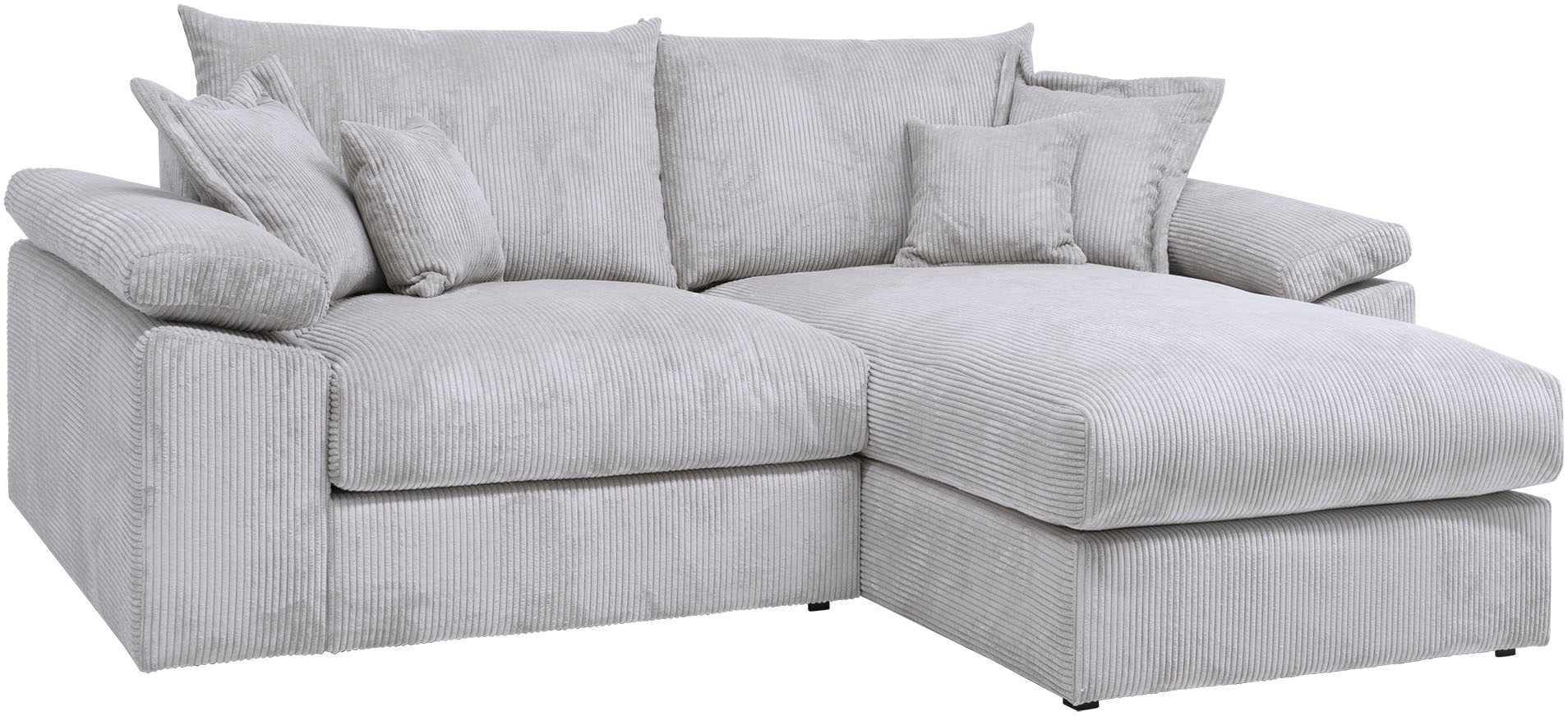 Home affaire Ecksofa »Soft&Cosy XL L-Form - Breite 246 cm«, Mega-Sofa, in C günstig online kaufen