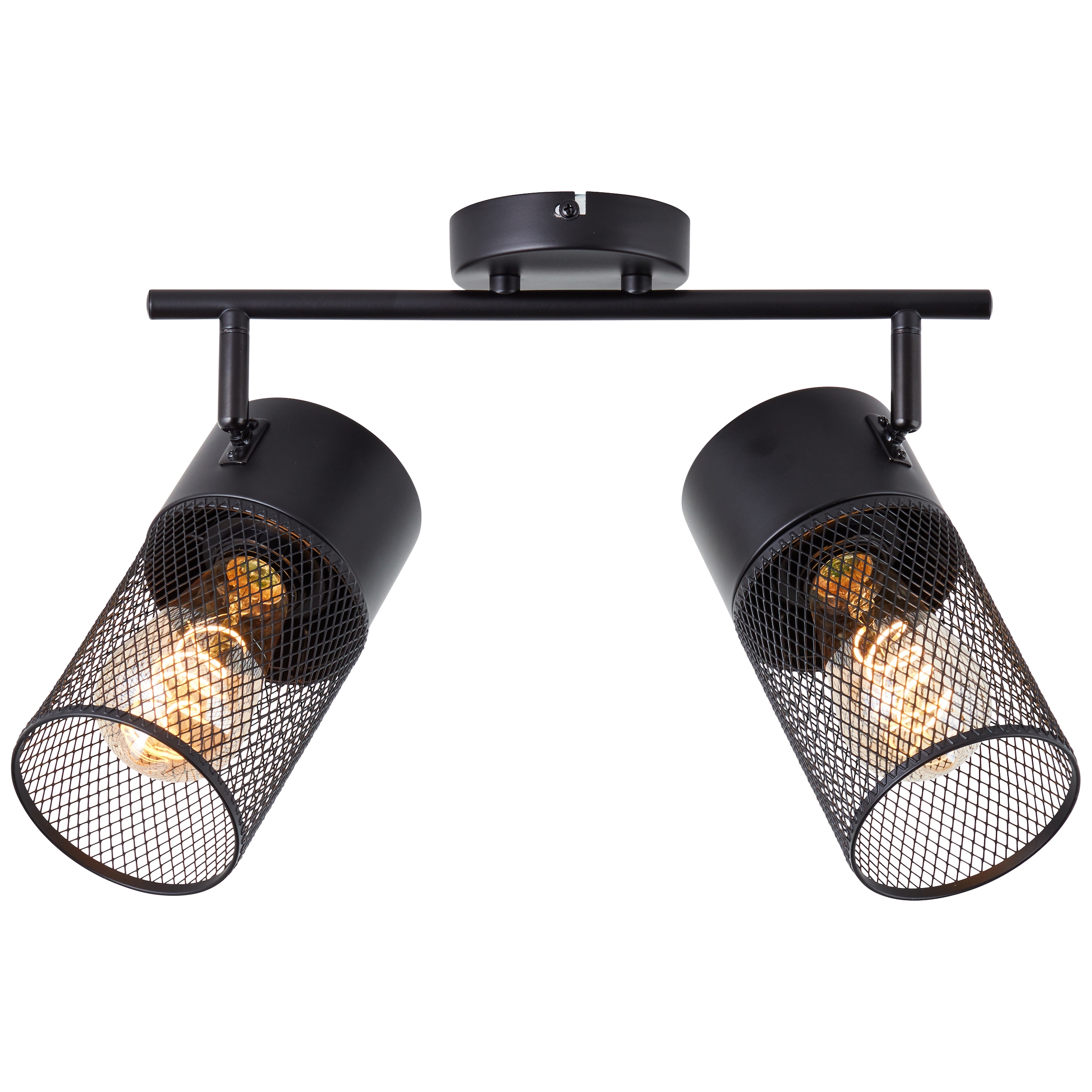 Brilliant Deckenstrahler »Kamolo« E27 1 Stk. schwenkbar - 2 flammig - dimmb günstig online kaufen