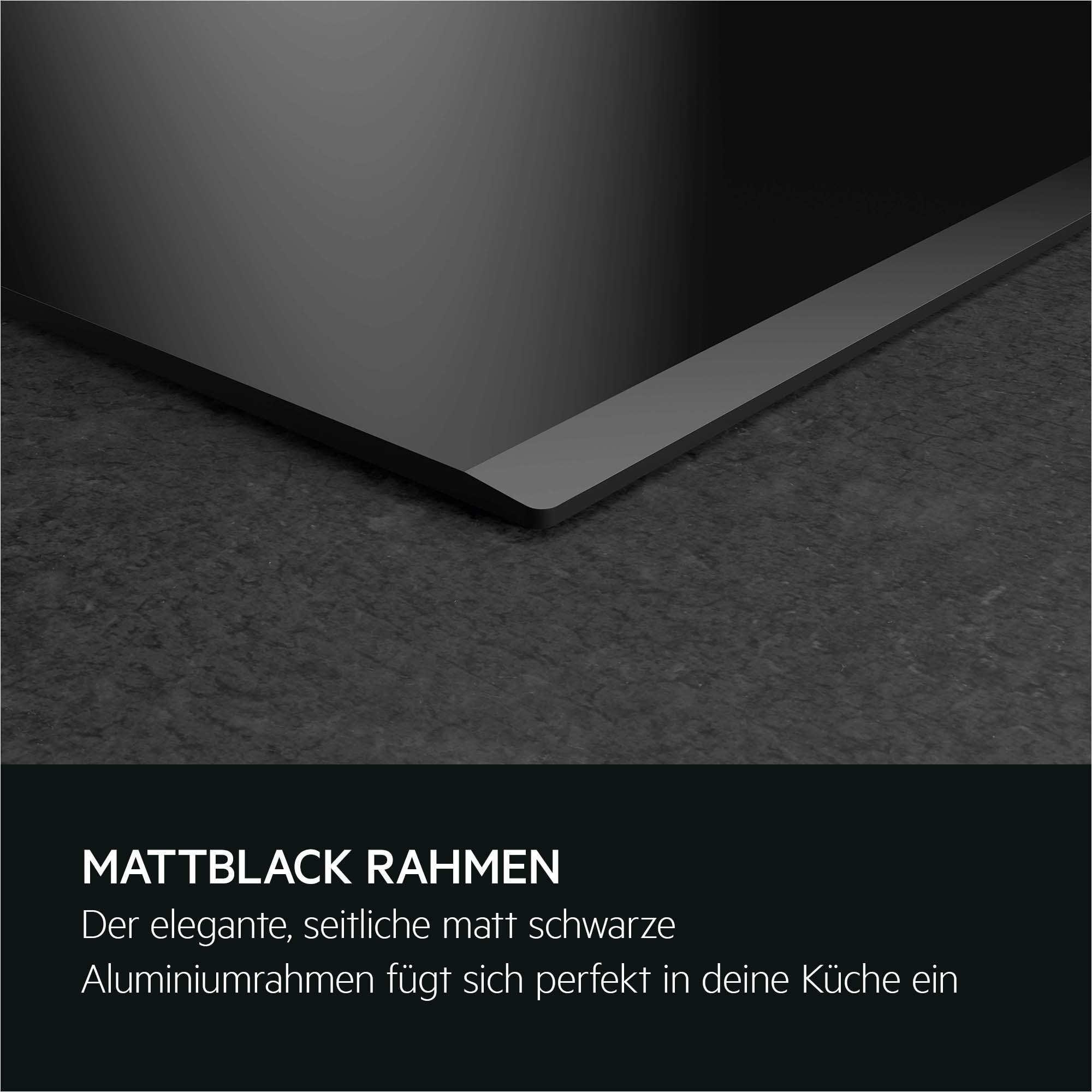 AEG Induktions-Kochfeld »TII84B1FFZ« SaphirMatt® - 10× kratzresistenter & Anti‑Fingerprint, Made in Germany