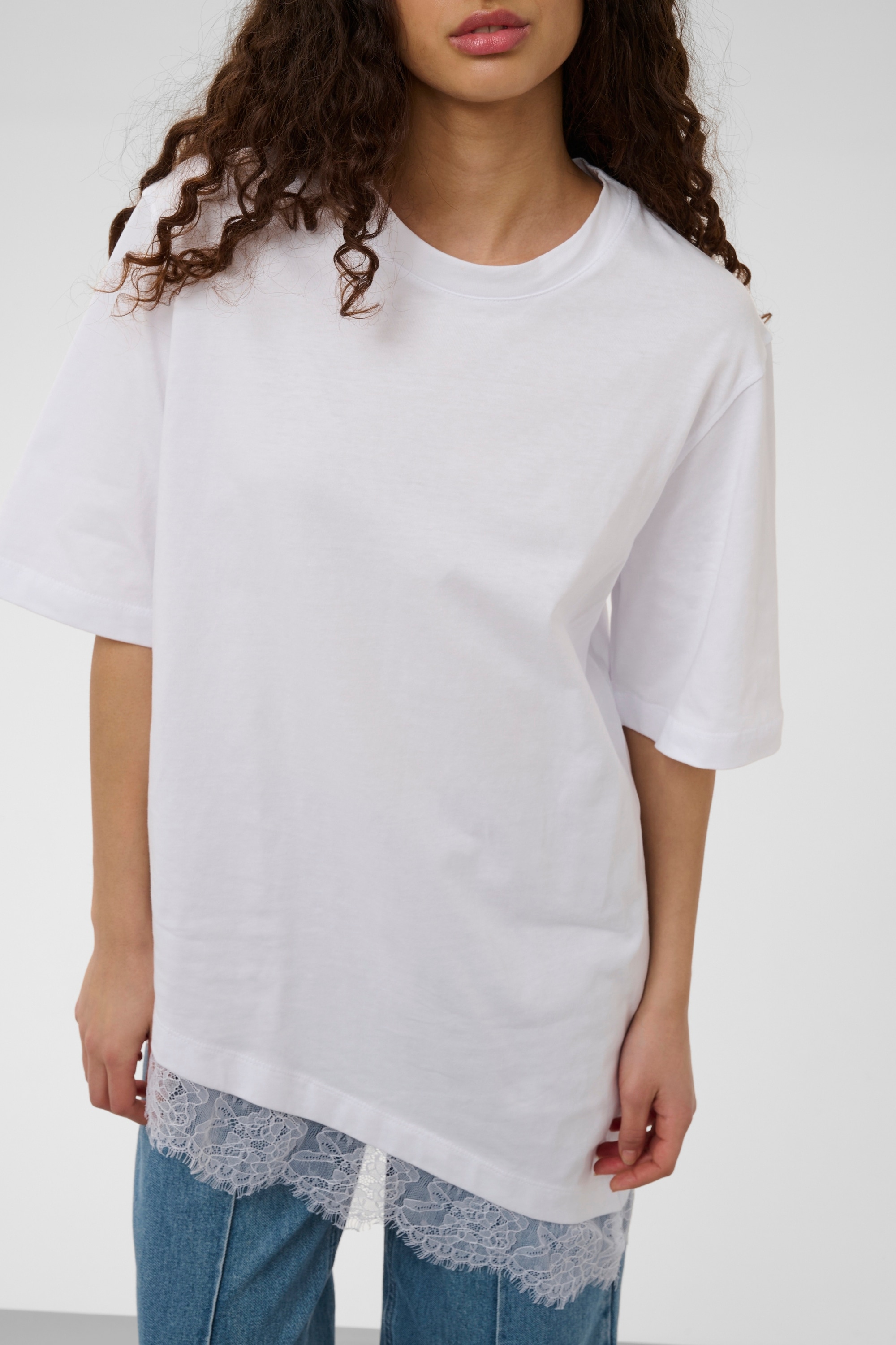 SOAKED IN LUXURY Longtop »T-shirt SLJina«