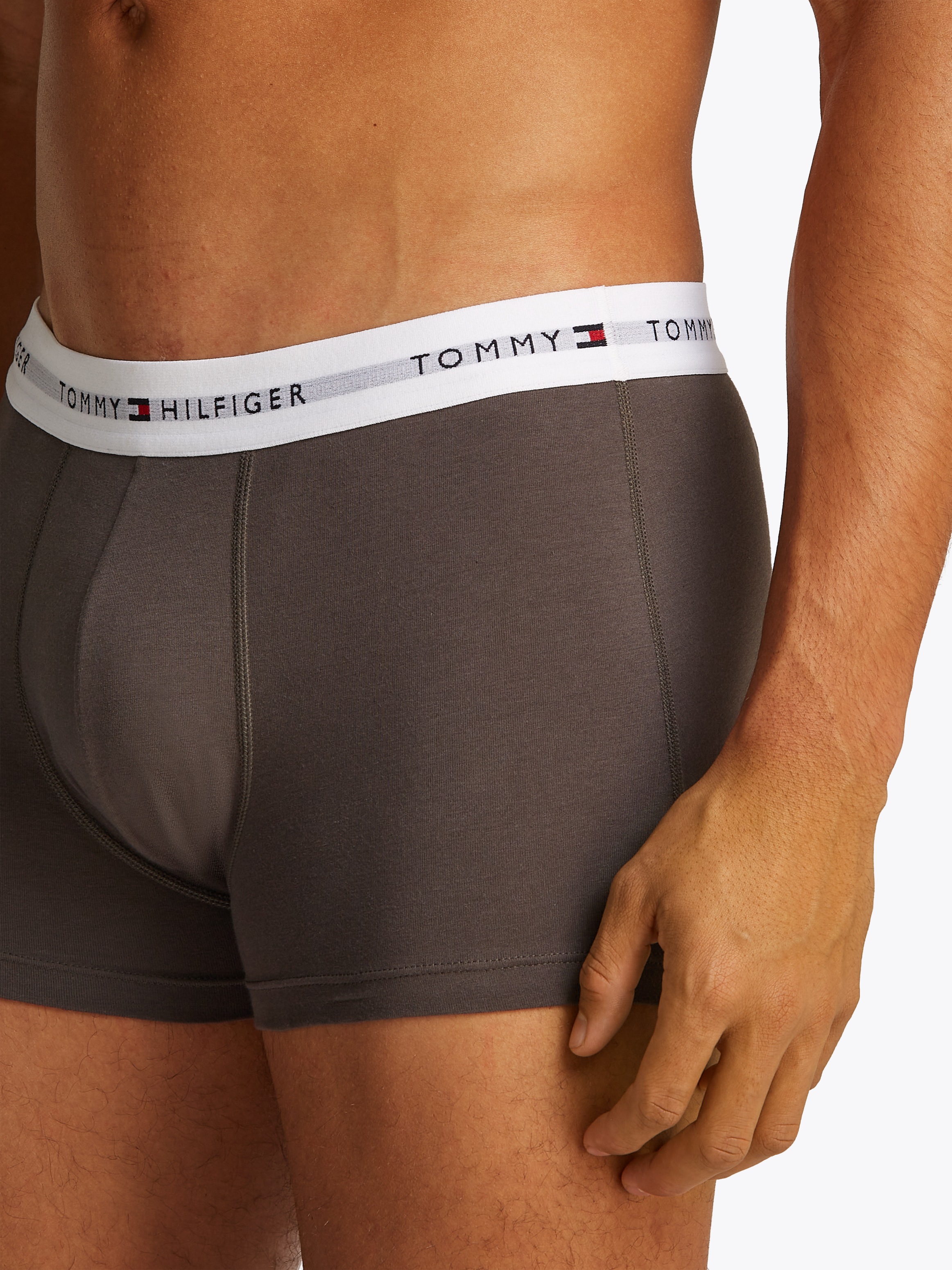 Tommy Hilfiger Underwear Boxer »TRUNK 3 PACK«, (3 St.), mit Logoschriftzug