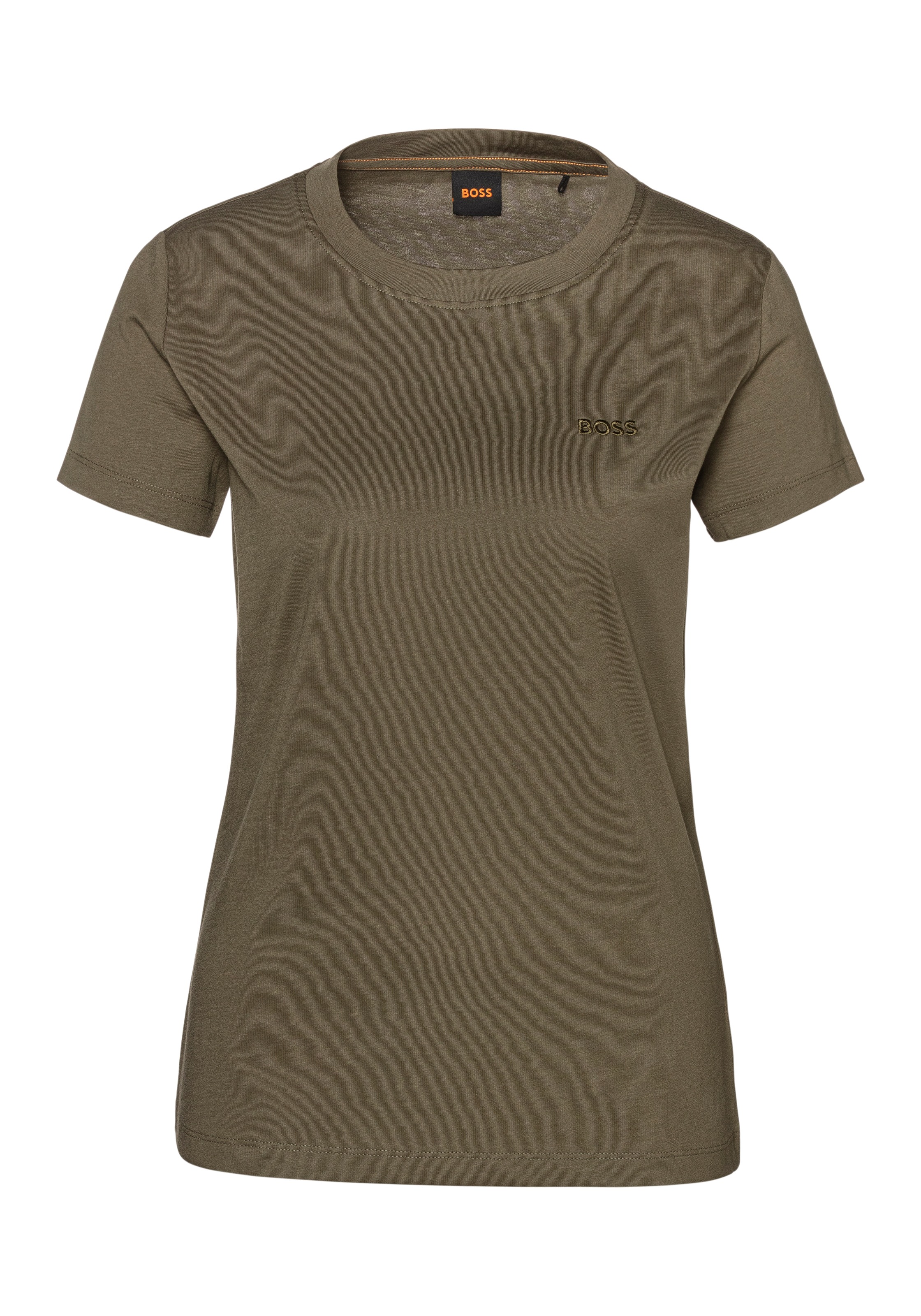 BOSS ORANGE T-Shirt »Esogo Premium Damenmode«, mit Logo